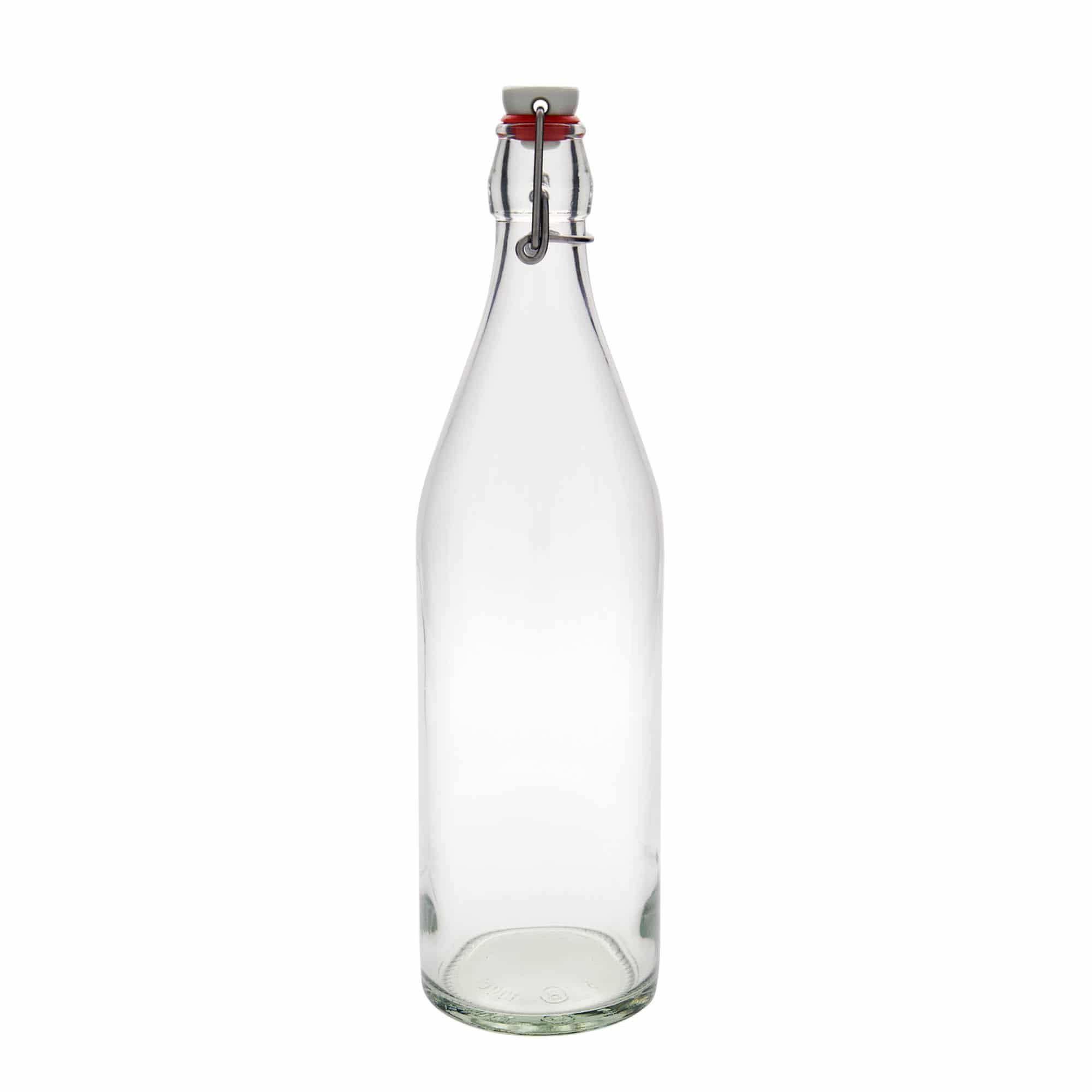 1.000 ml skleněná lahev „Giara“, hrdlo: uzávěr s pákou