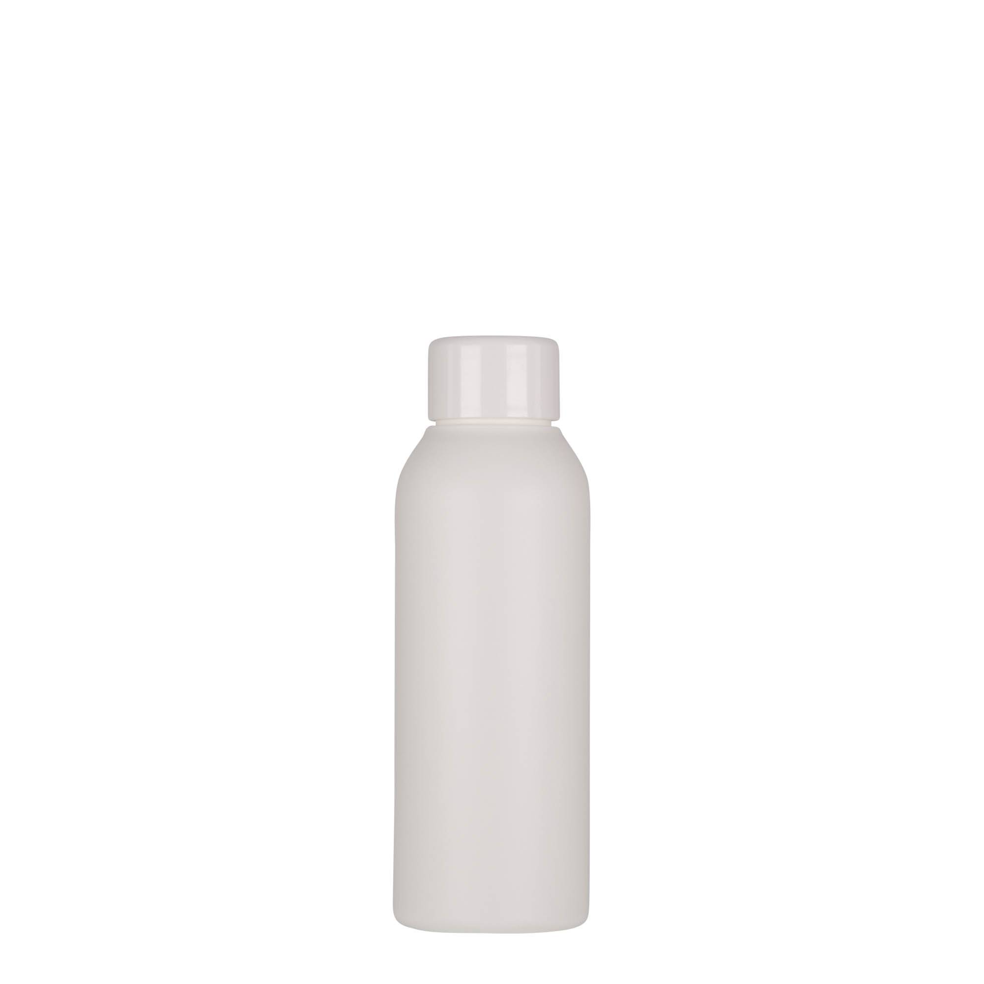100 ml plastová lahvička „Tuffy“, HDPE, bílá, hrdlo: 24/410