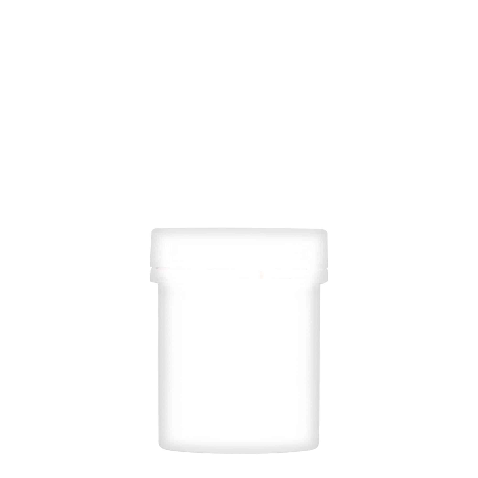 Plastová dóza 150 ml 'Securilock', PP, bílá, uzávěr: šroubovací uzávěr
