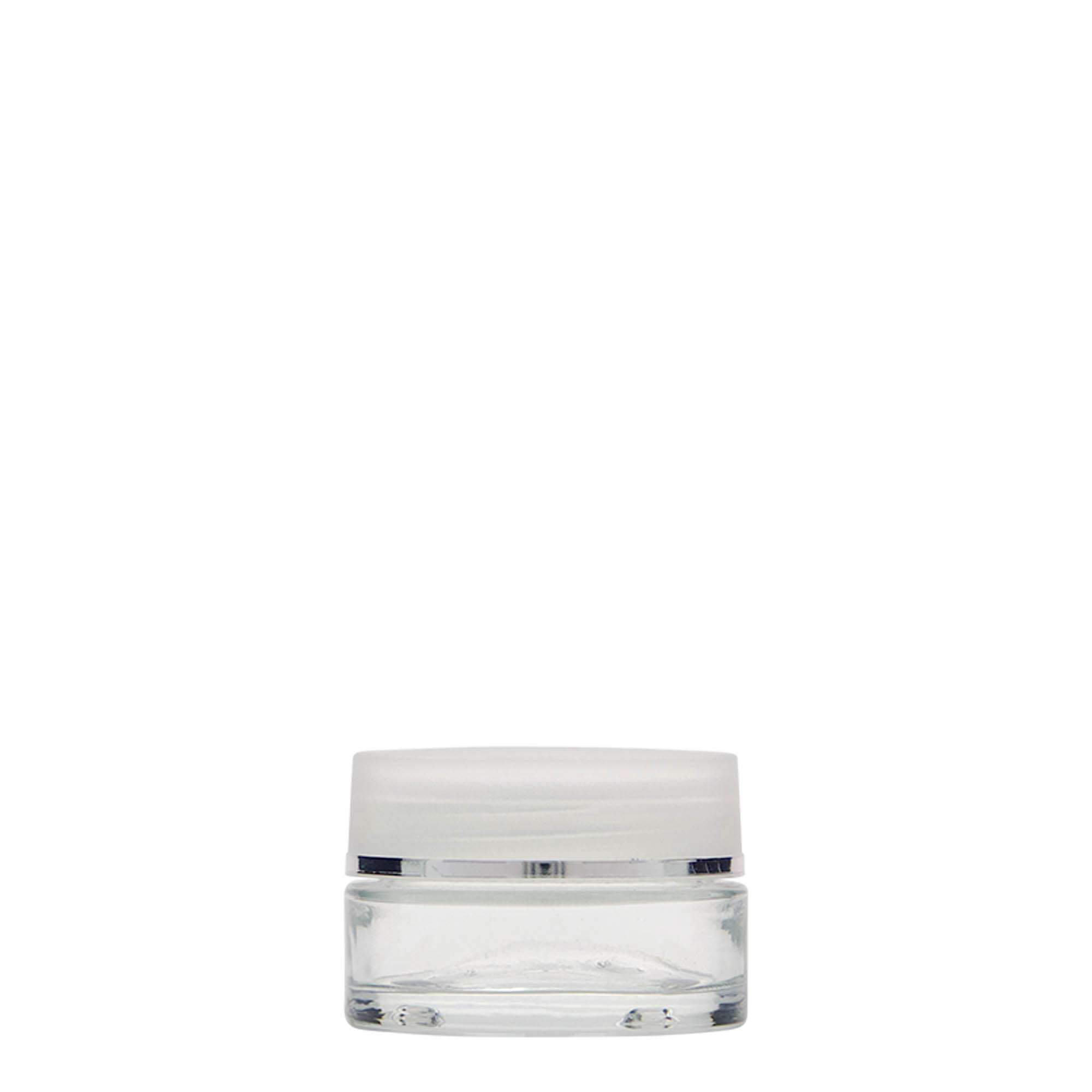 15 ml kelímek 'Clear Edition', sklo, hrdlo: závitové uzávěr