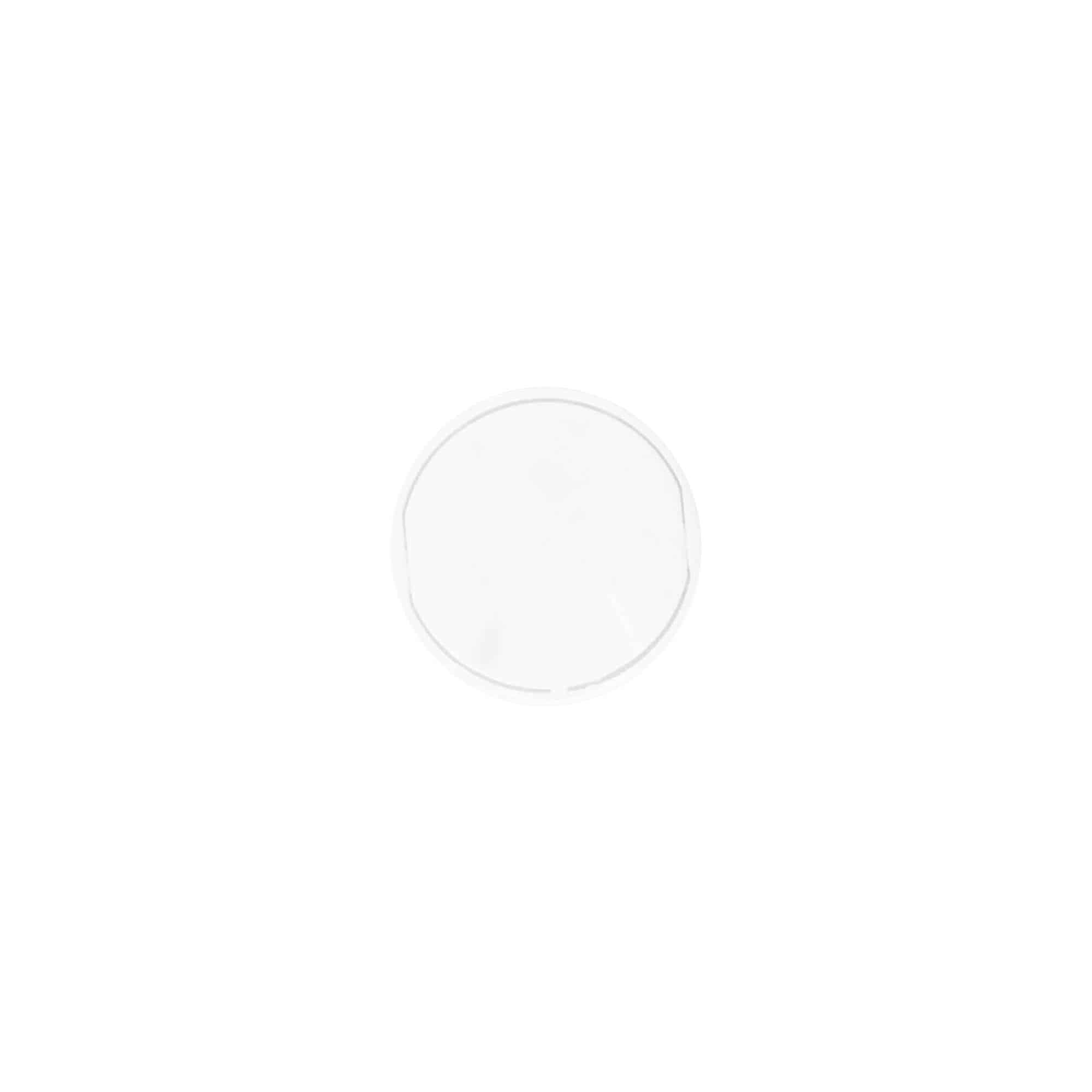 Šroubovací uzávěr Disc Top, plast PP, bílý, pro ústí: 20/410