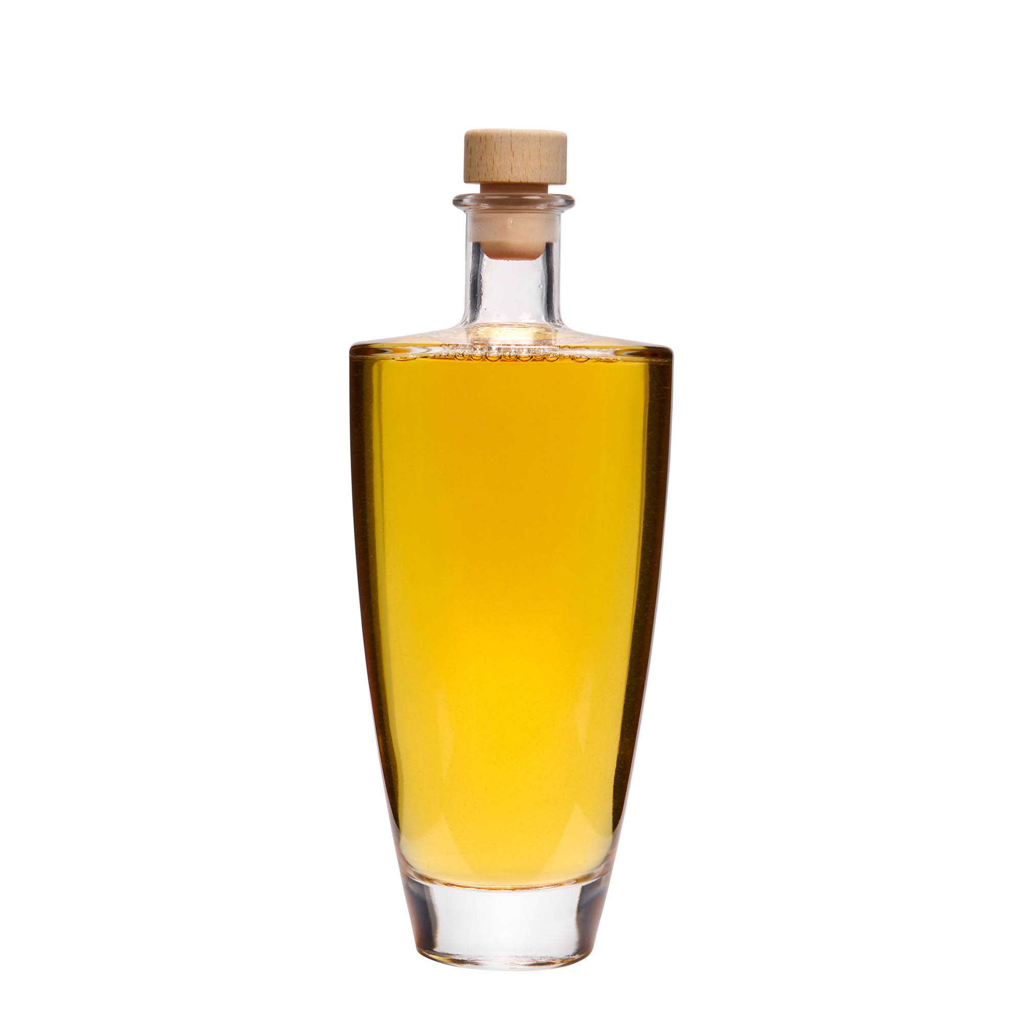 500 ml skleněná láhev 'Vanessa', oválná, hrdlo: korek