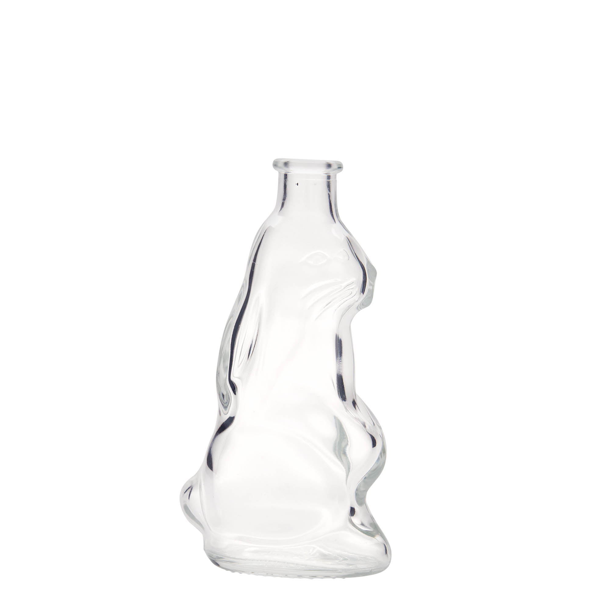 200 ml skleněná láhev 'Zajíc', hrdlo: korek