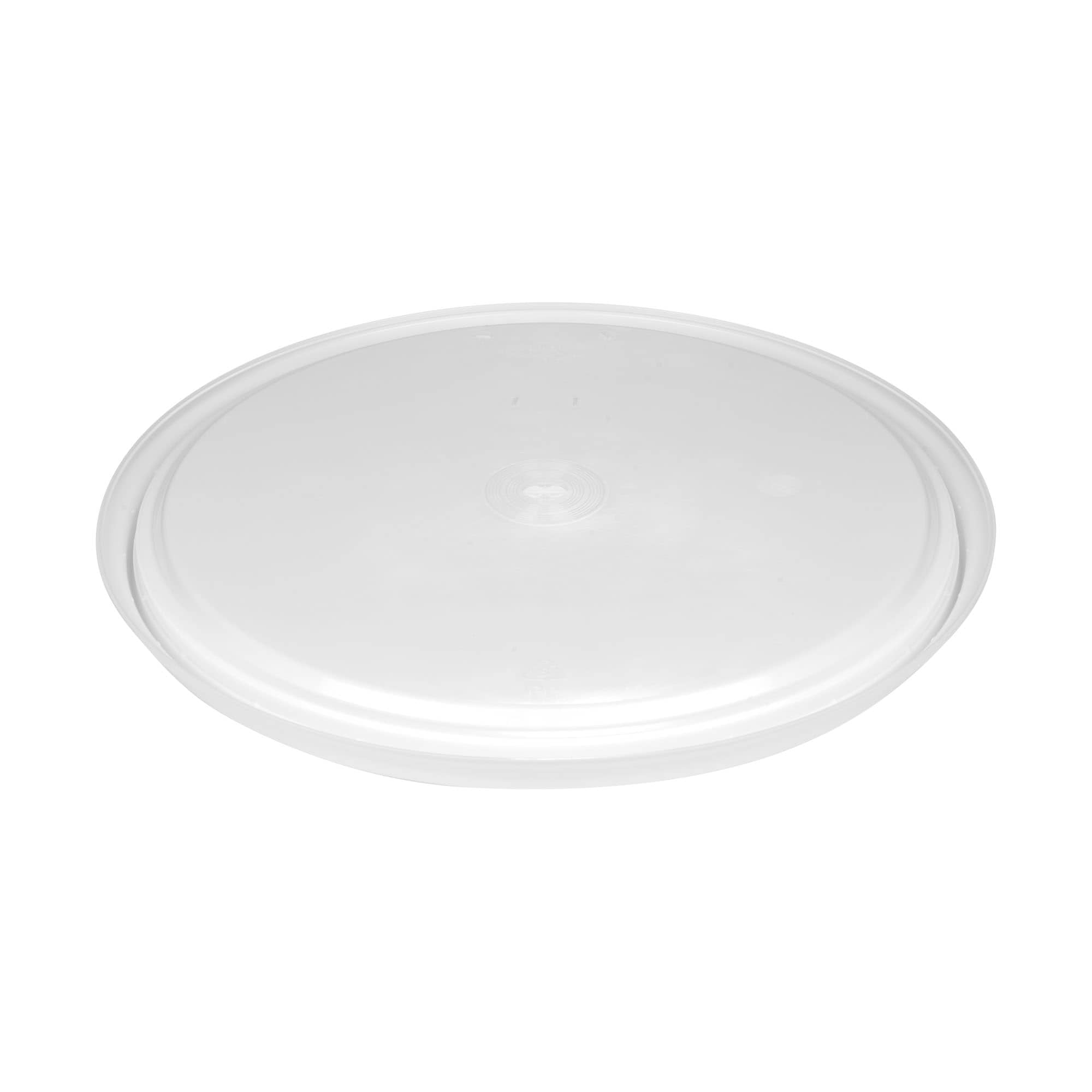 Víko na kyblík 30 l, plast PP, bílý