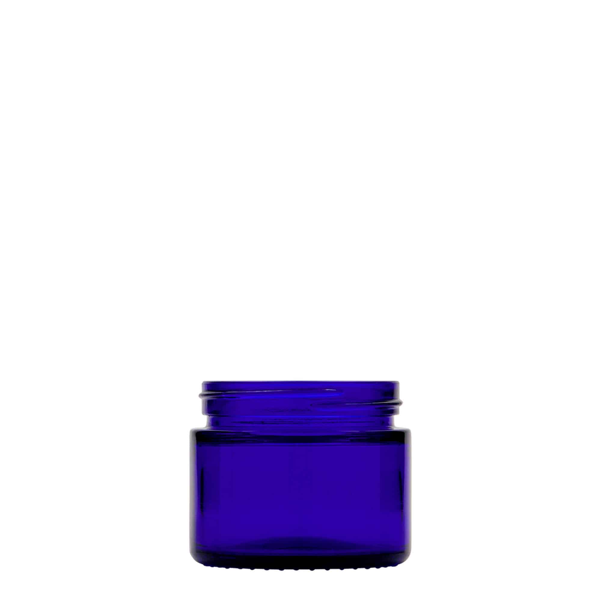 Kelímek 50 ml 'Blue Edition', sklo, královská modř, uzávěr: šroubovací uzávěr Kelímek 50 ml 'Blue Edition', sklo, královská modř, uzávěr: šroubovací uzávěr
