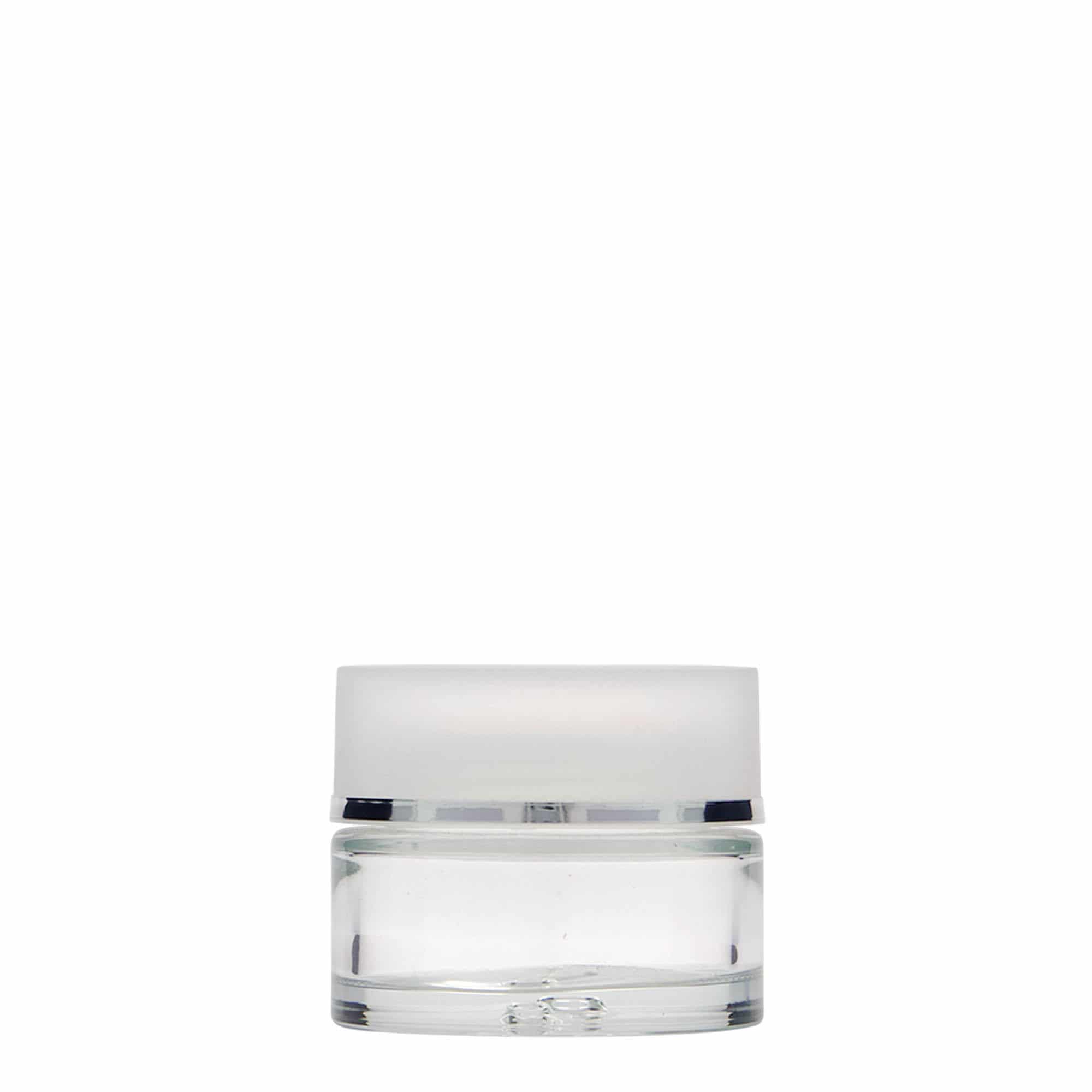 30 ml kelímek 'Clear Edition', sklo, hrdlo: závitové uzavírání