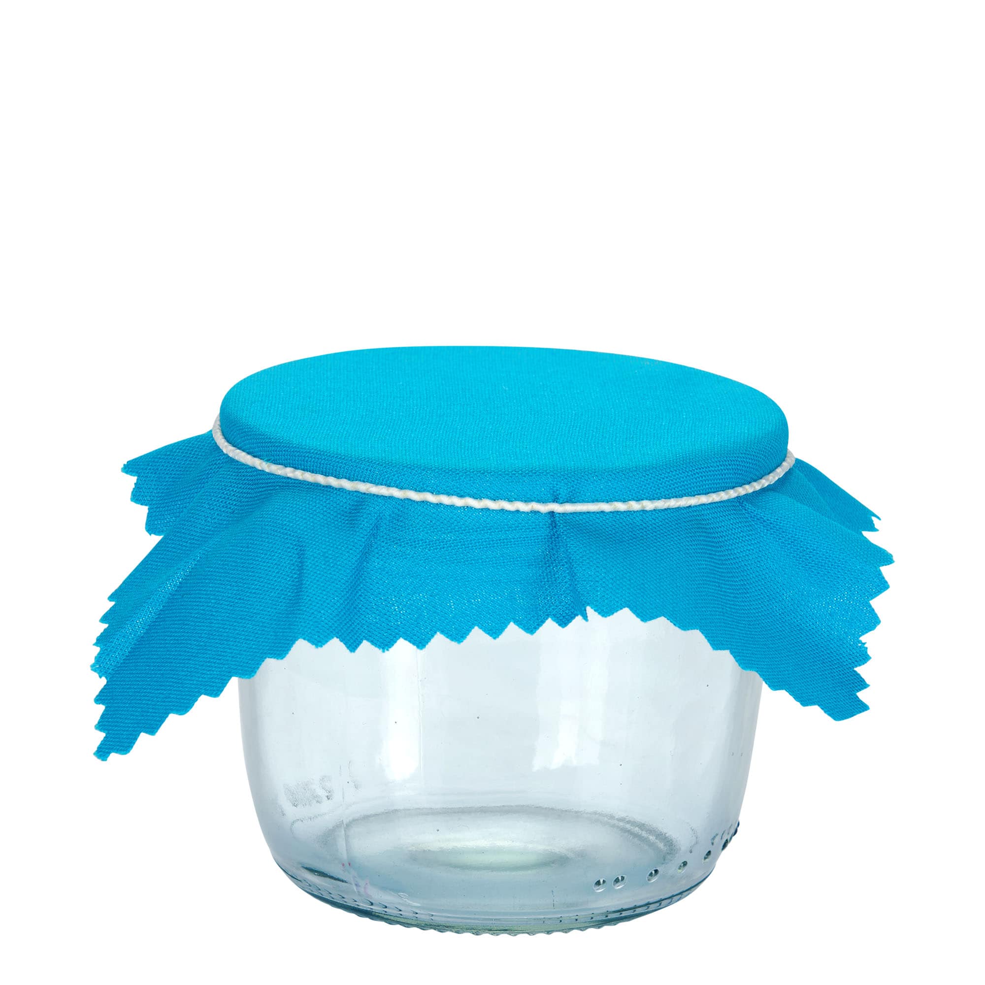 Látkový ubrousek 12x12, čtvercový, textilní, petrolejový, hrdlo: TO38-TO53