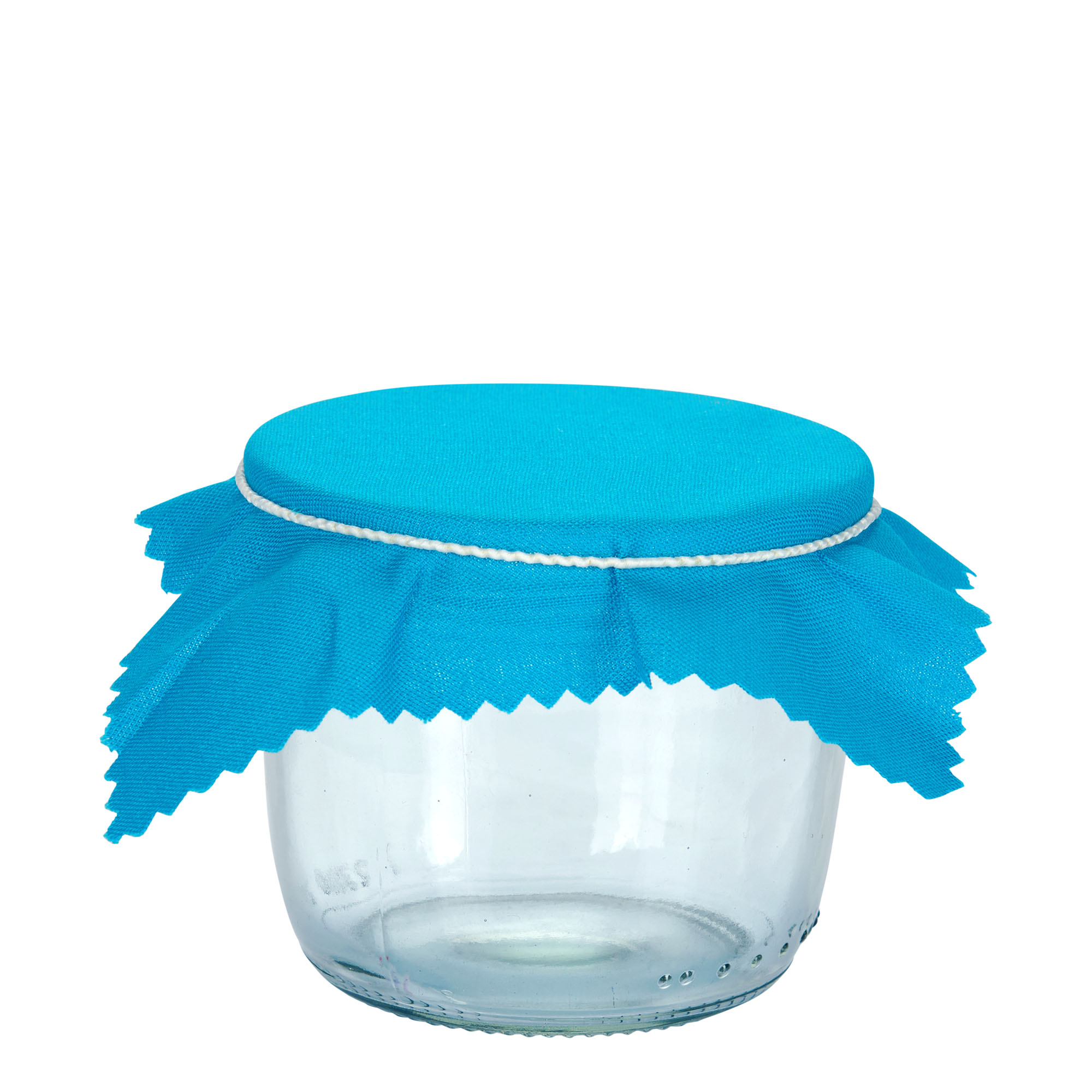 Látkový ubrousek 12x12, čtvercový, textilní, petrolejový, hrdlo: TO38-TO53