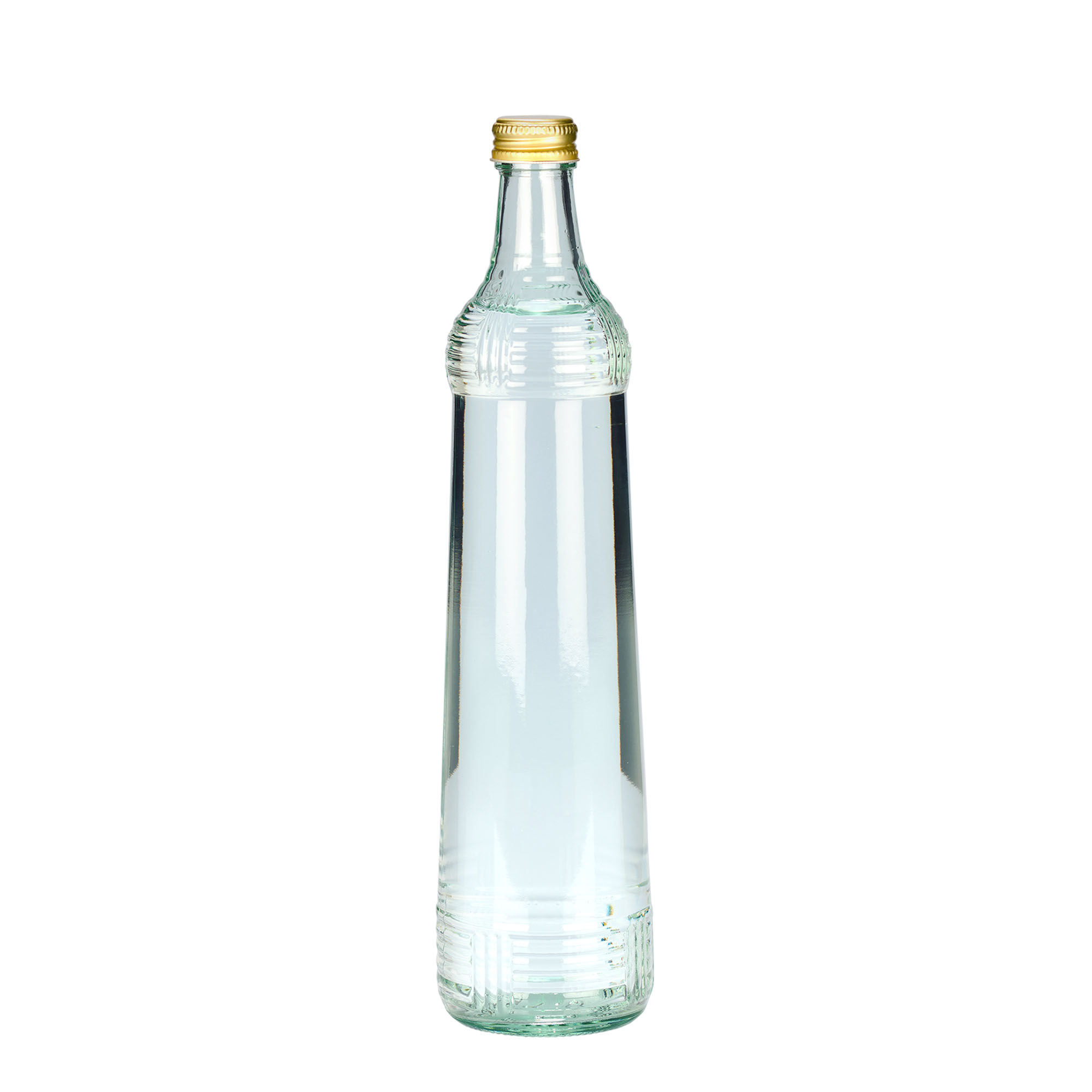 700 ml skleněná láhev vodka Zwiebelturm, hrdlo: PP 28