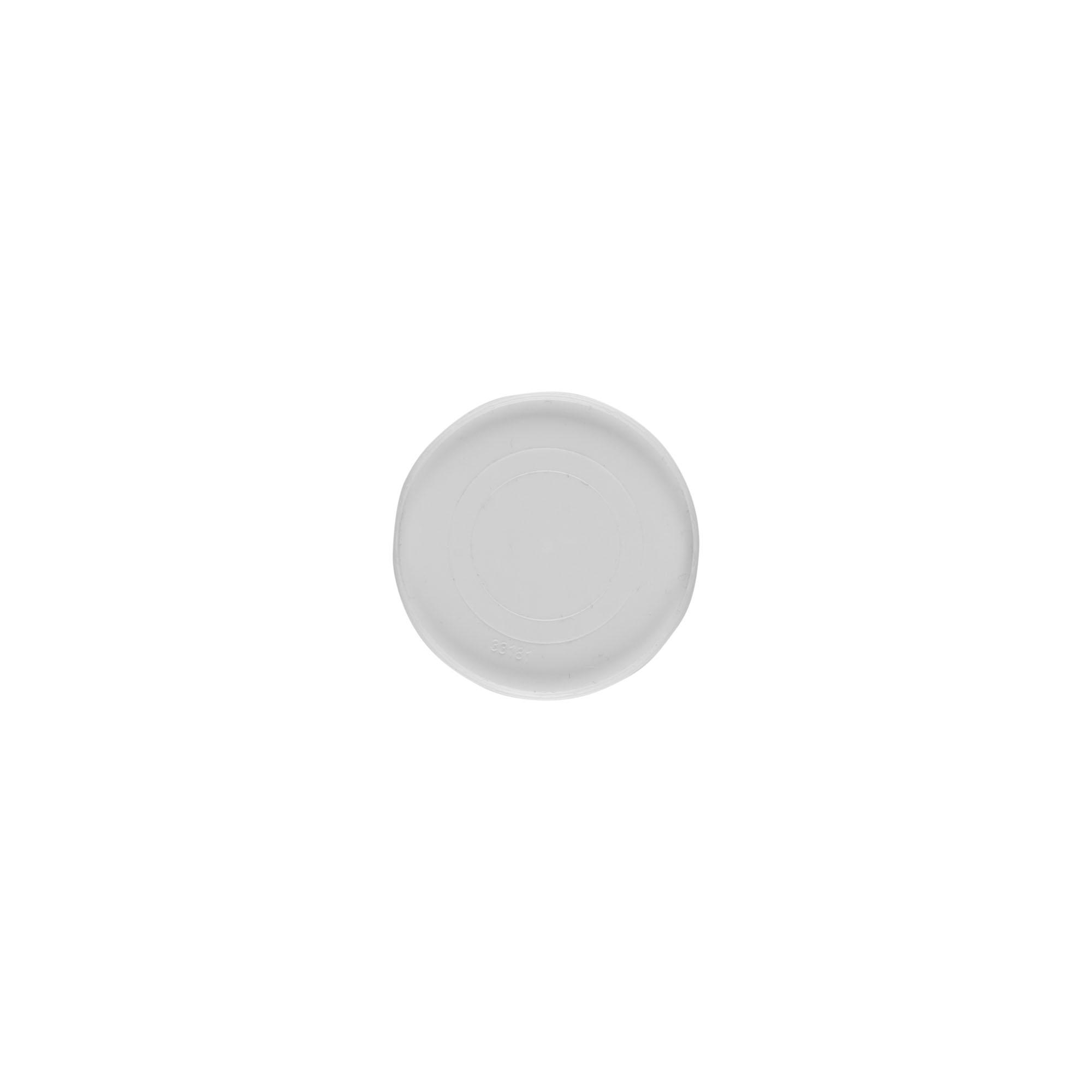 Krycí deska pro 50 ml 'Bianca', PP plast, bílá