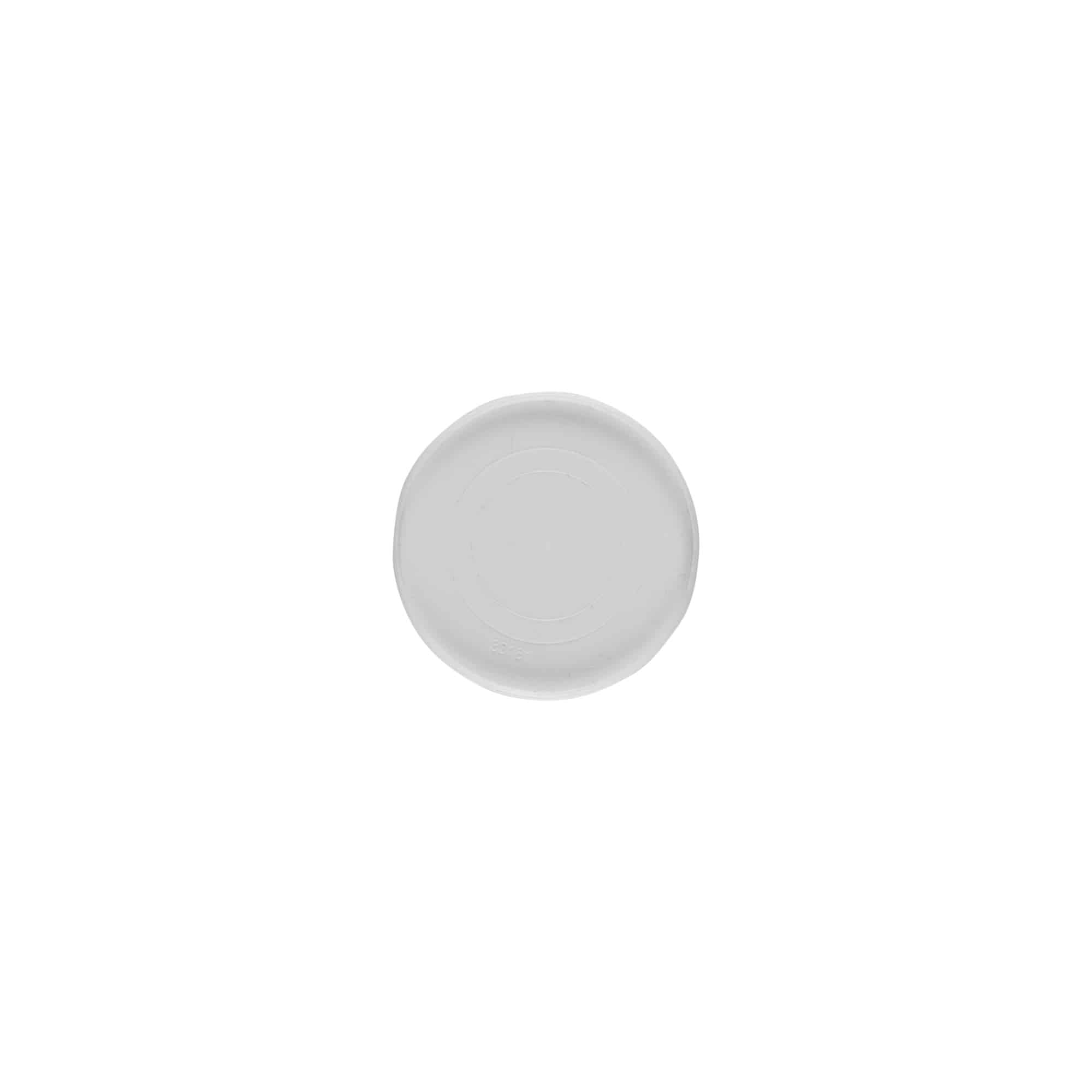 Krycí deska pro 50 ml 'Bianca', PP plast, bílá