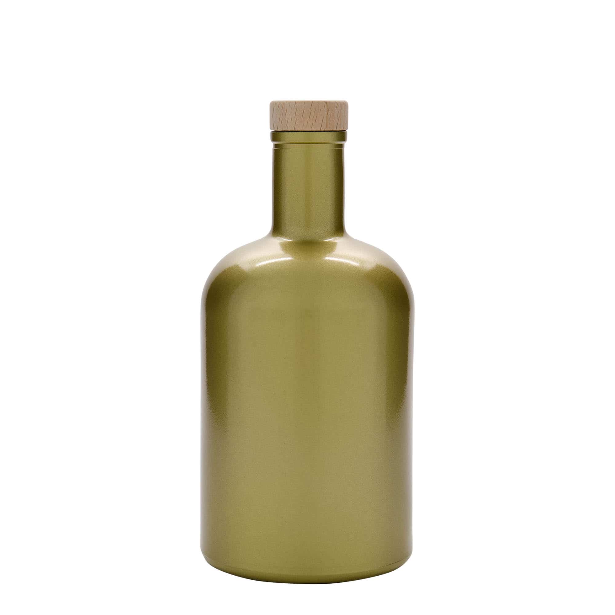 Skleněná lahev 700 ml 'Gerardino', zlatá, uzávěr: korek