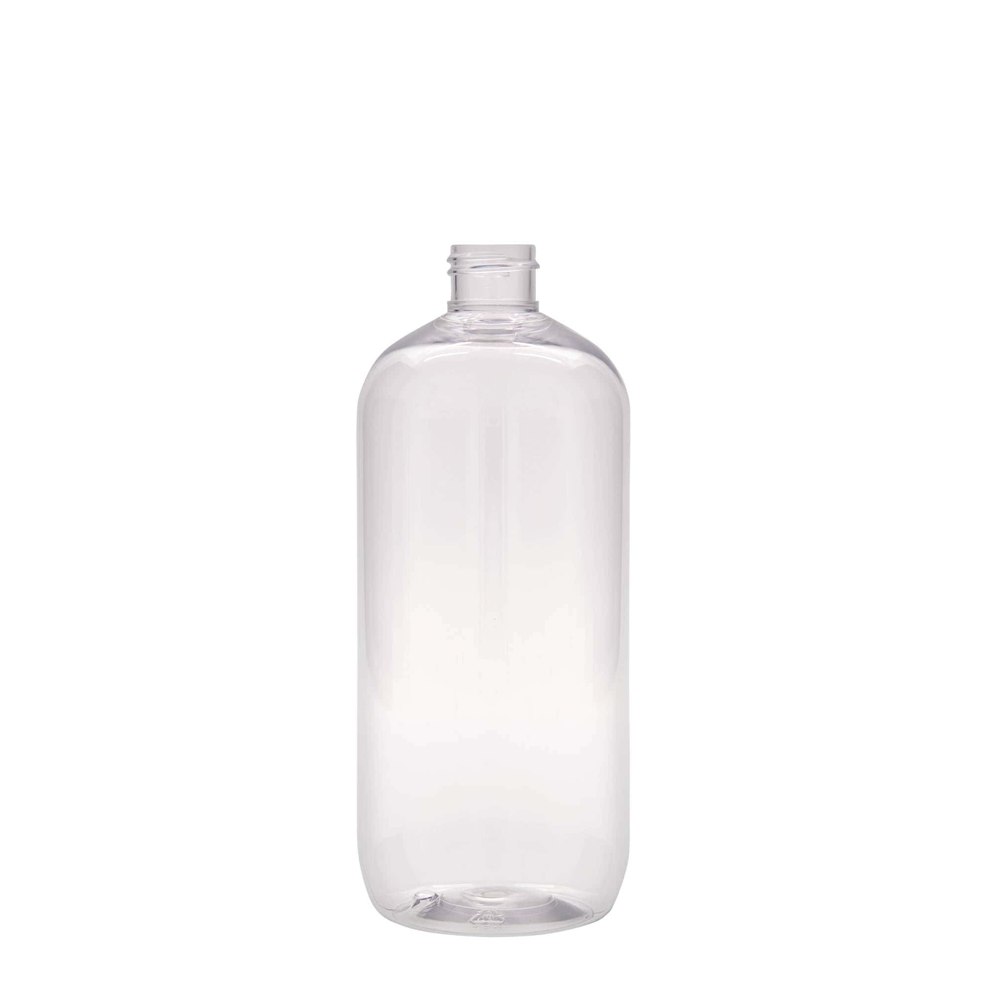 500 ml PET lahev „Boston“, plast, hrdlo: 24/410