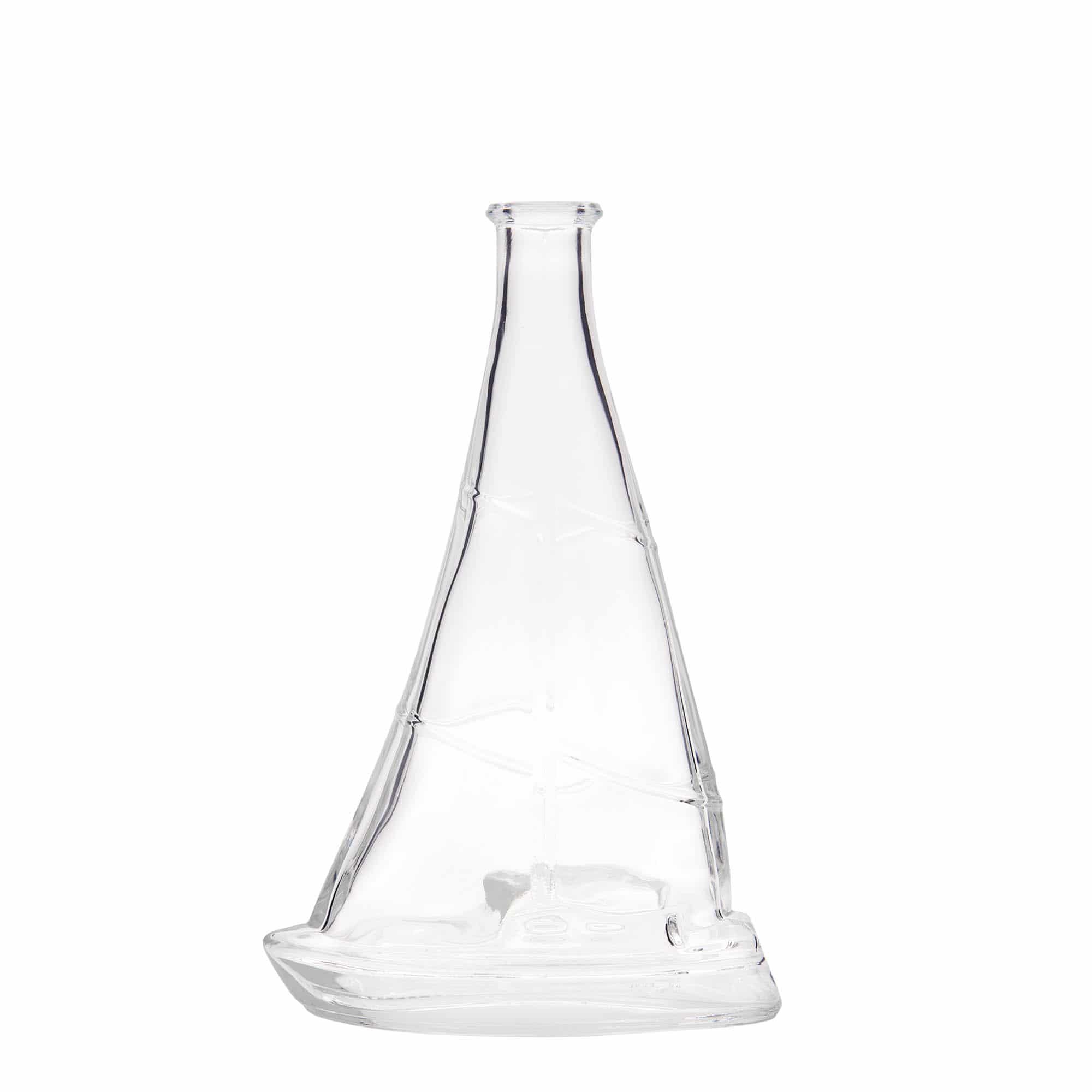 Skleněná lahev 350 ml 'Plachetnice', uzávěr: korek