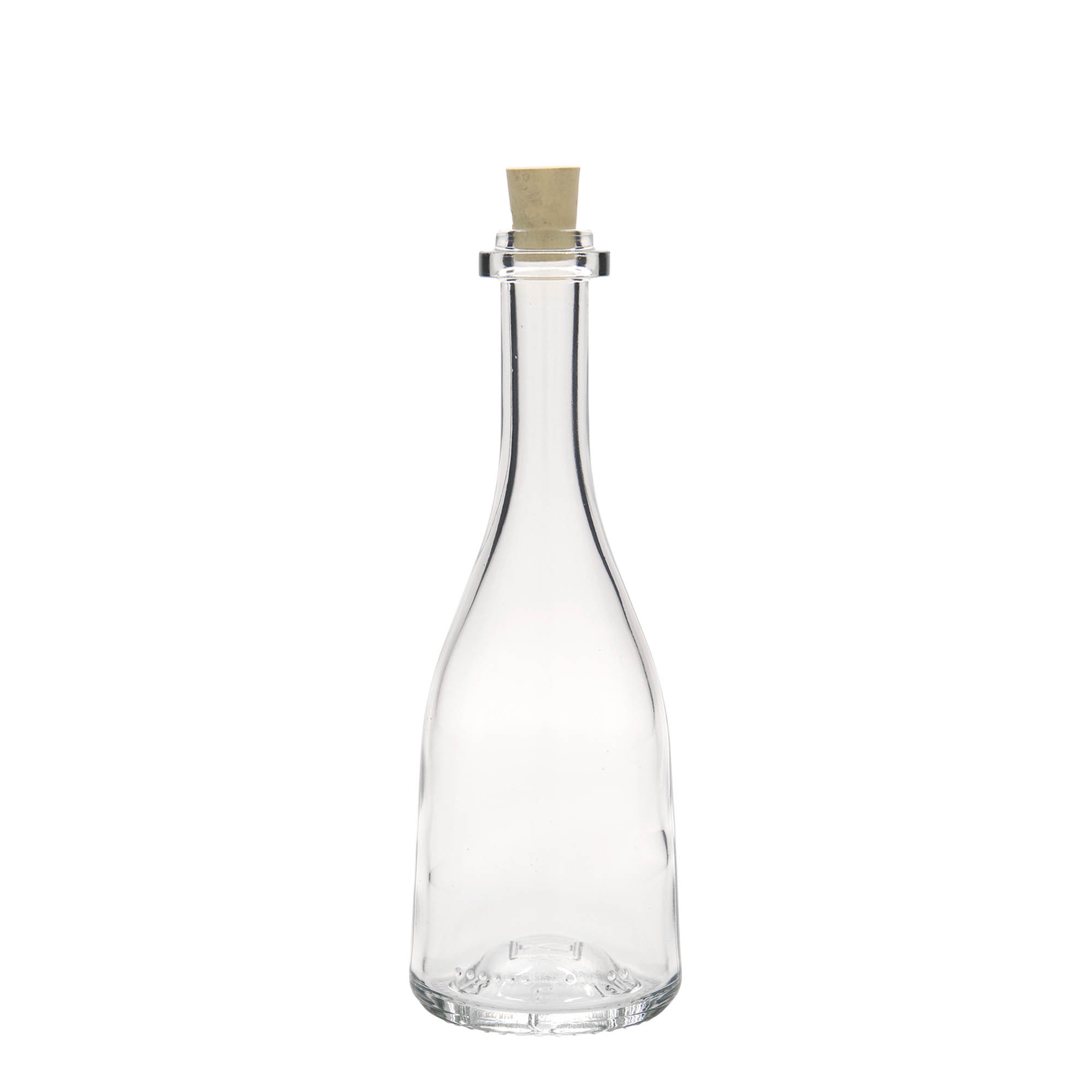 200 ml skleněná láhev 'Rustica', hrdlo: korek