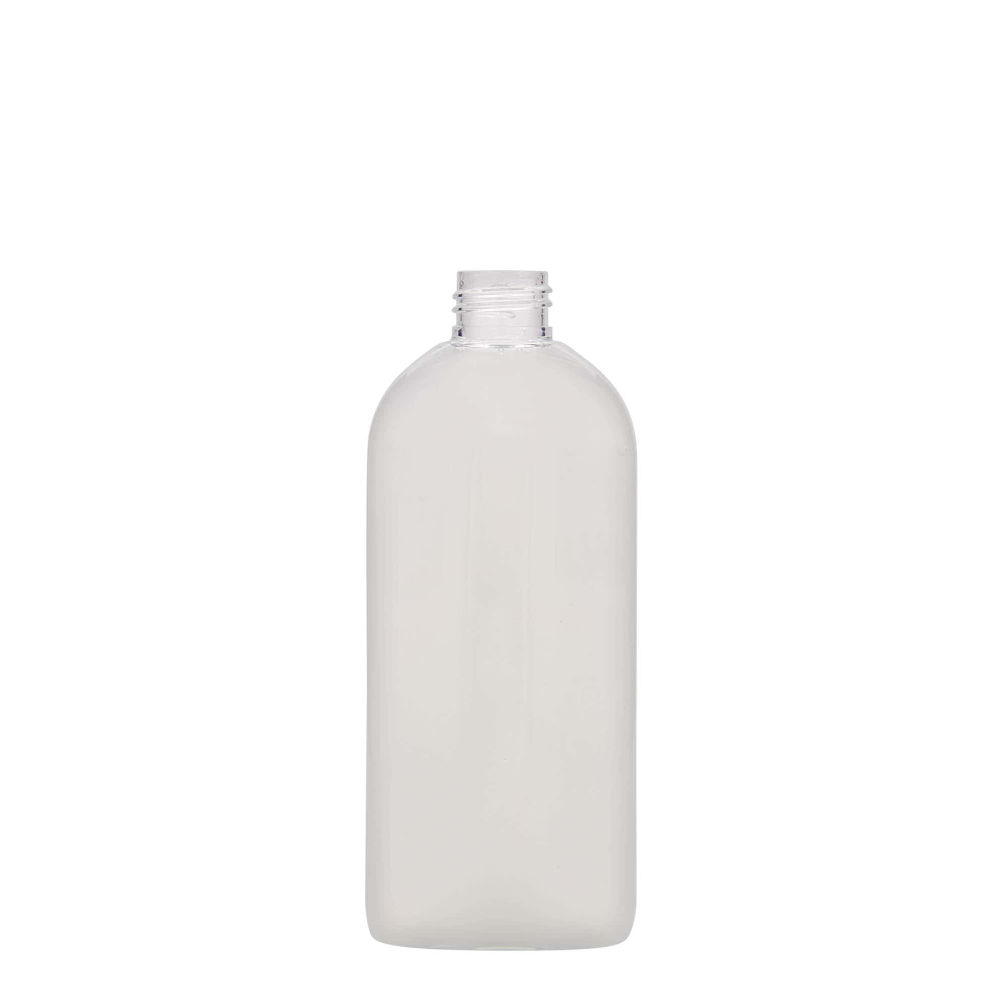 250 ml PET láhev 'Iris', oválná, plast, hrdlo: 24/410