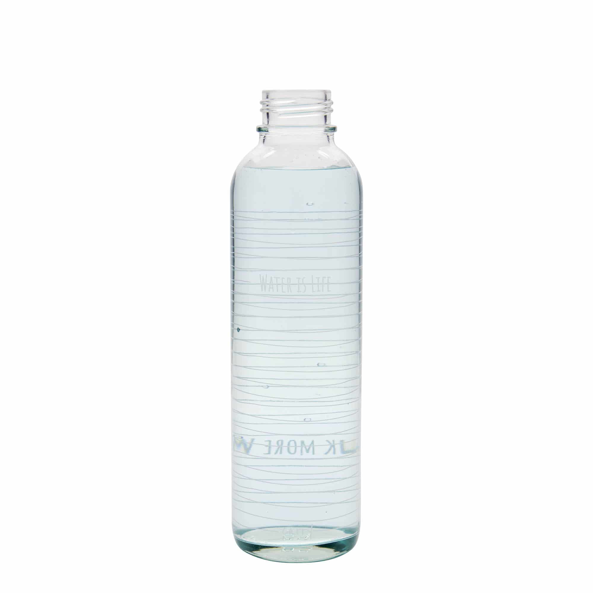 Lahev na pití 700 ml CARRY Bottle, motiv: Water is Life, uzávěr: šroubovací uzávěr