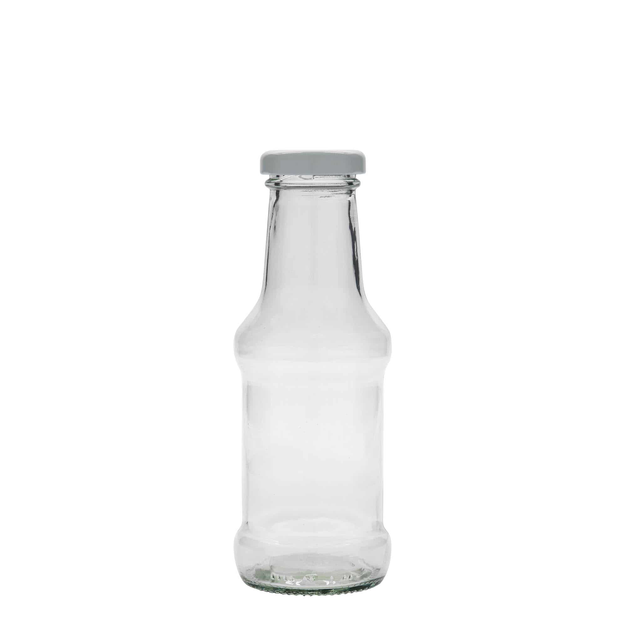 Lahev na omáčku 250 ml, sklo, ústí: Twist Off (TO 38)
