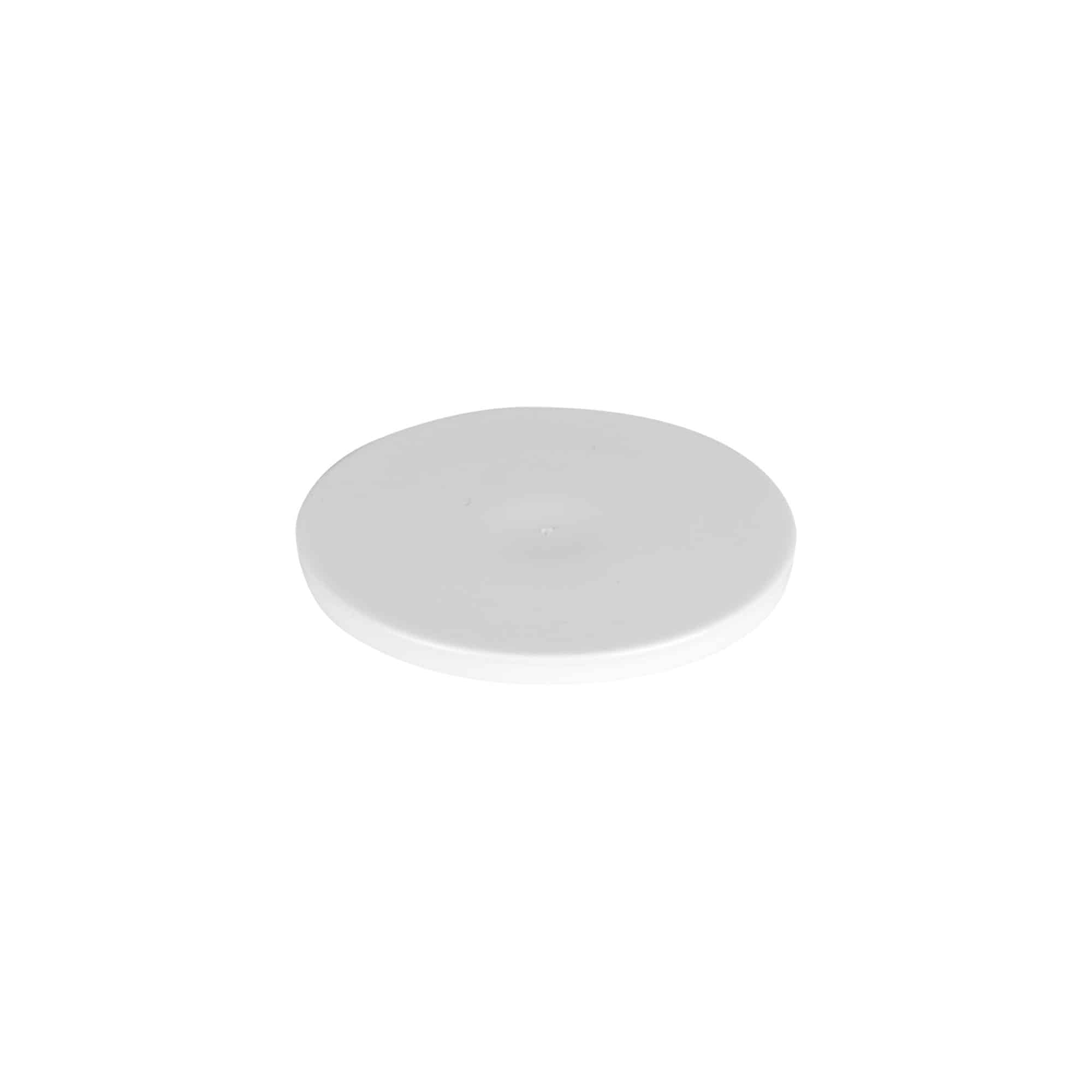 Krycí kotouč pro 30 ml 'Bianca', PP plast, bílý