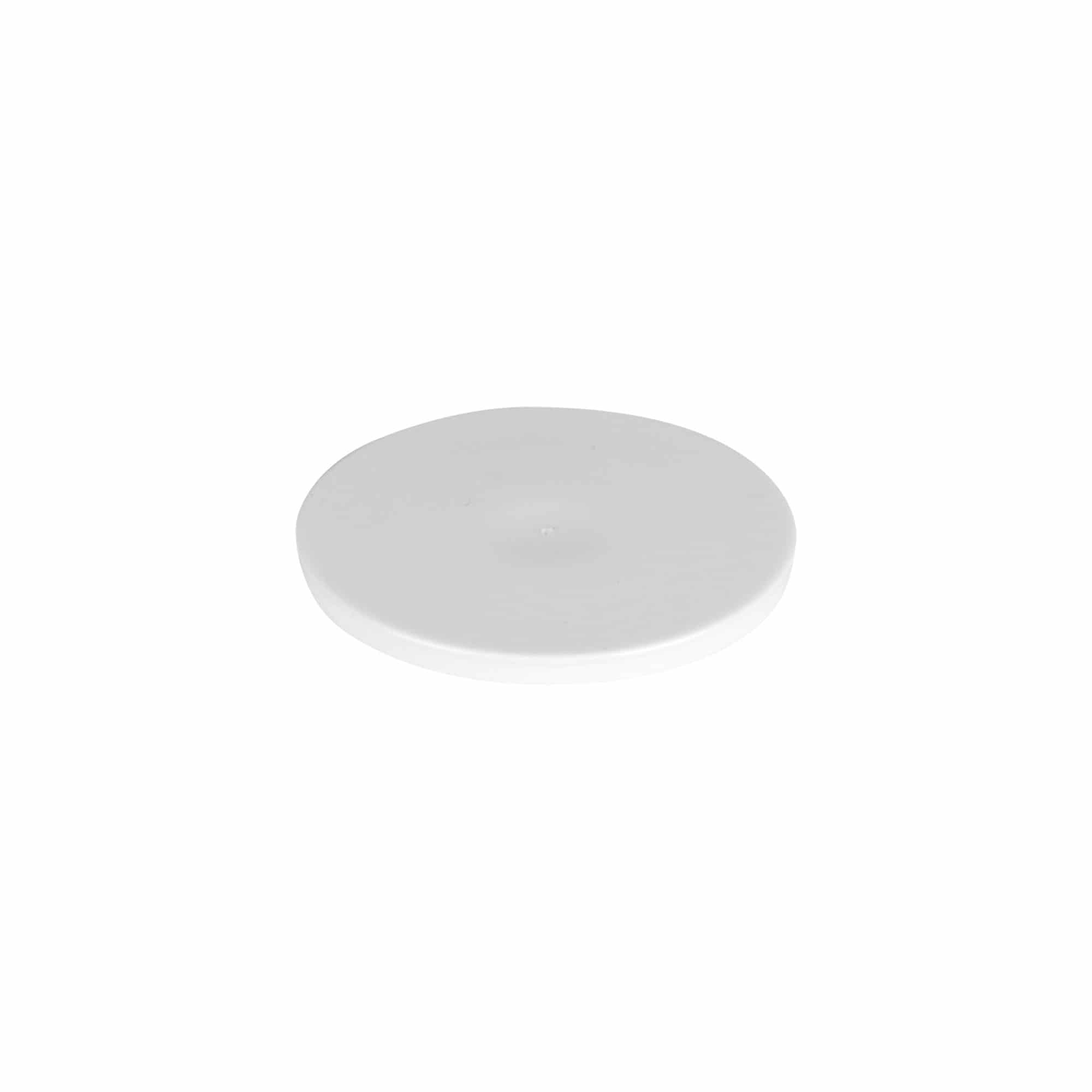 Krycí kotouč pro 30 ml „Bianca“, plast PP, bílý