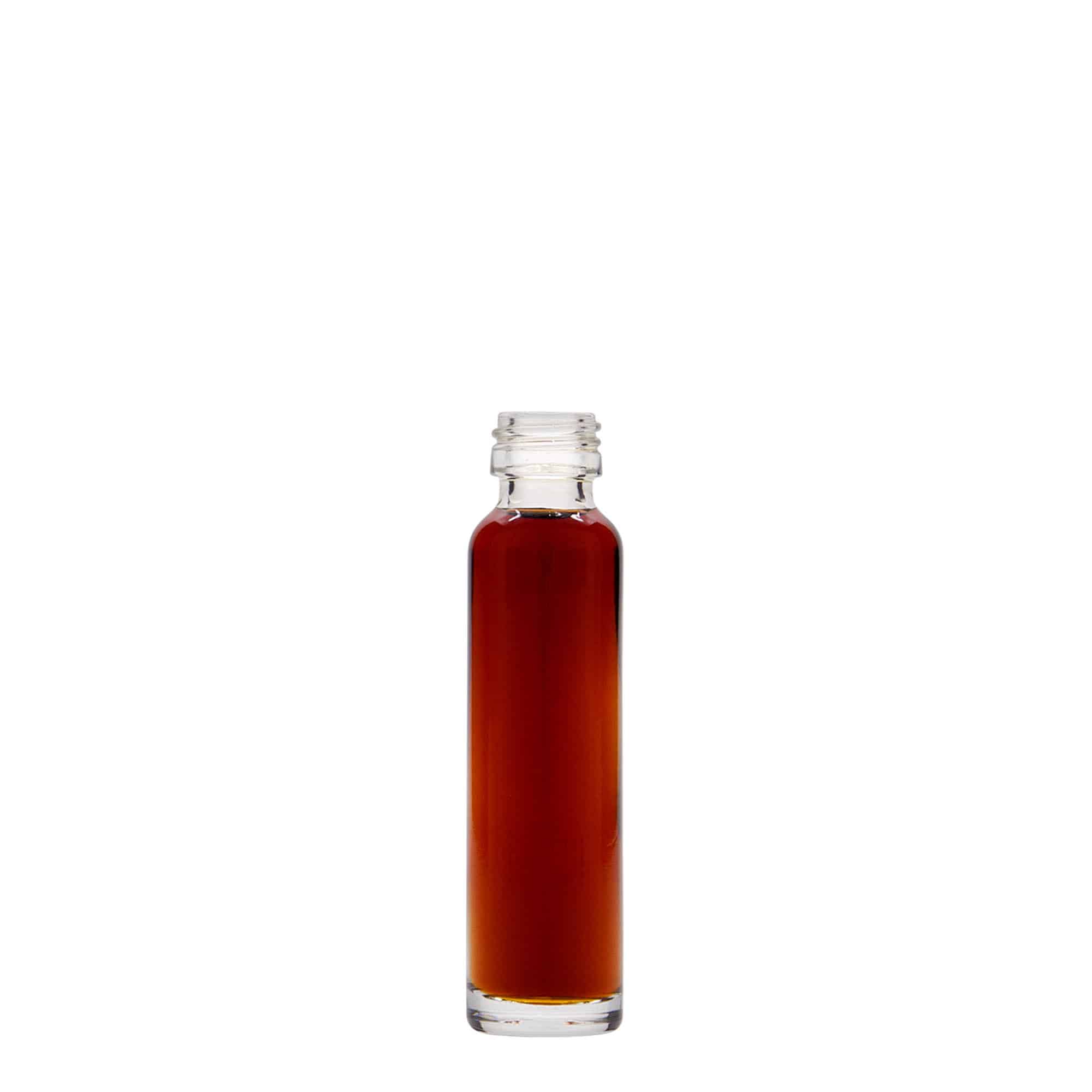 20 ml lahev s úchopem, sklo, hrdlo: PP 18