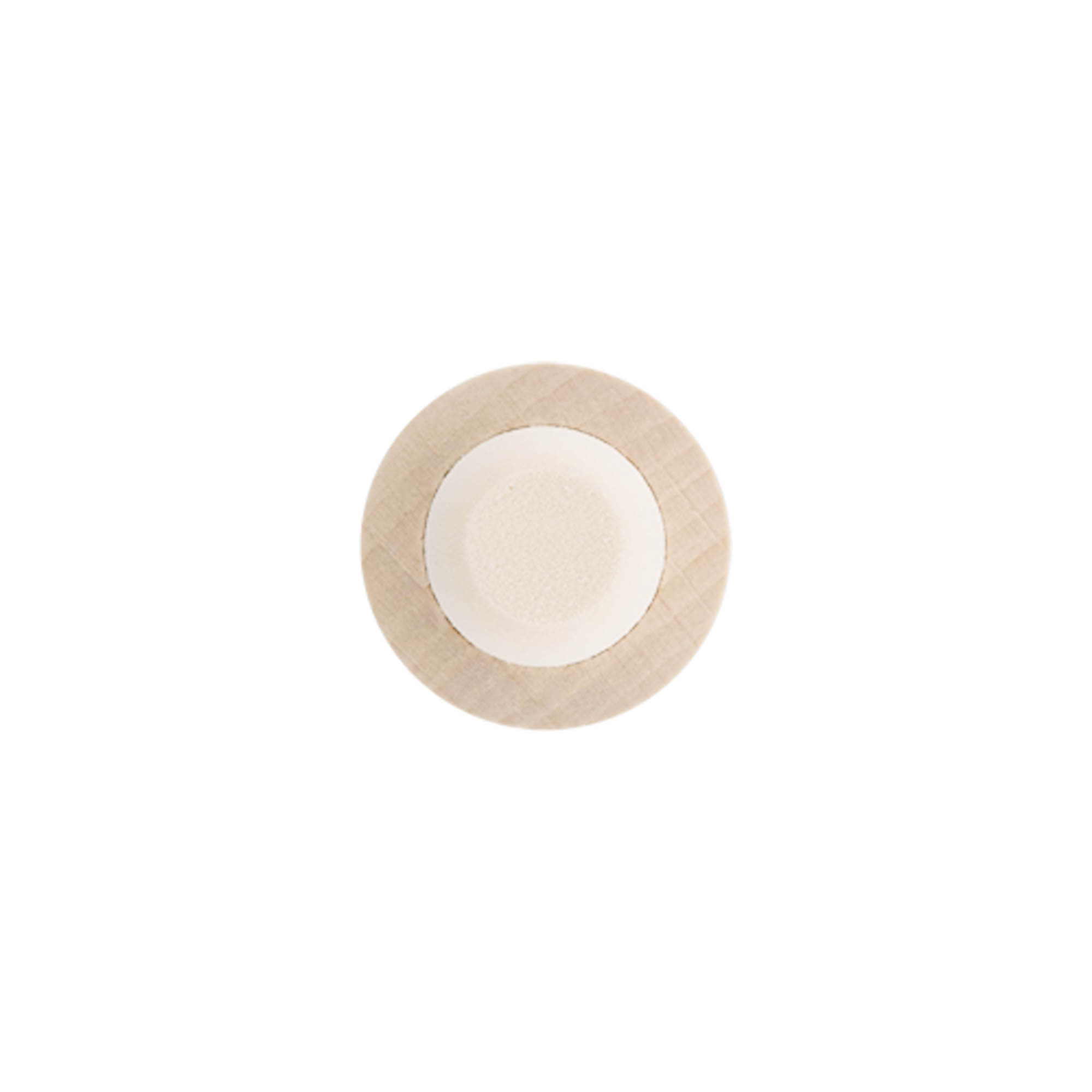 Rukojeť korek 18 mm, dřevo/umělá hmota, pro hrdlo: korek Rukojeť korek 18 mm, dřevo/umělá hmota, pro hrdlo: korek