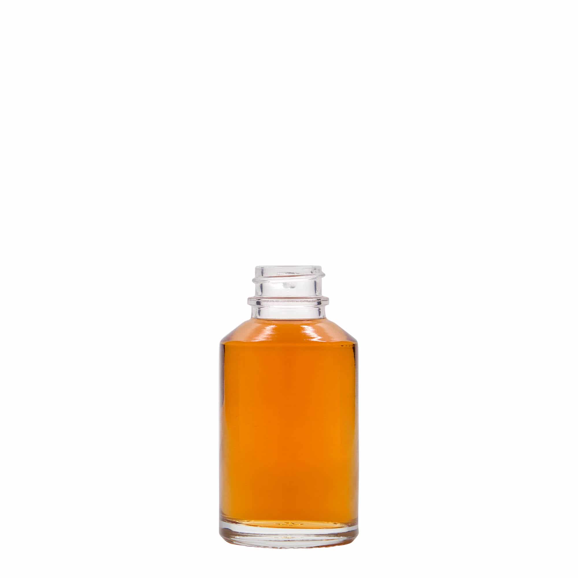 50 ml skleněná lahvička 'Hella', hrdlo: GPI 22 50 ml skleněná lahvička 'Hella', hrdlo: GPI 22