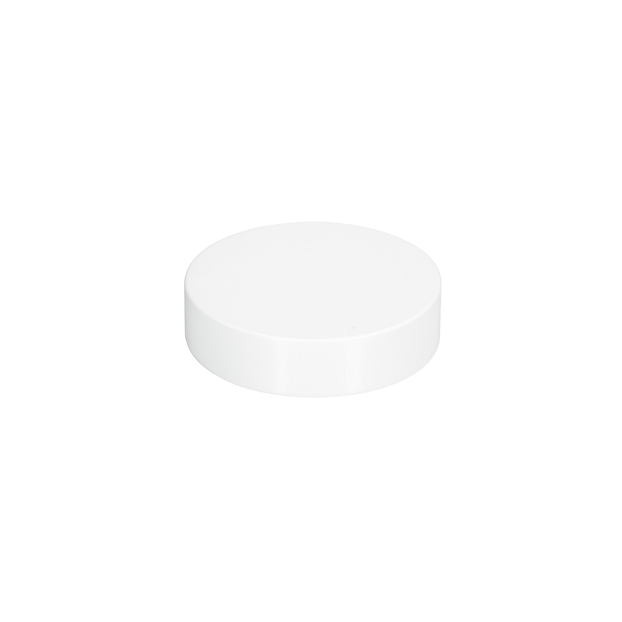 Uzávěr na šroub pro 60 ml „Brown Line“, HPM plast, bílý Uzávěr na šroub pro 60 ml „Brown Line“, HPM plast, bílý