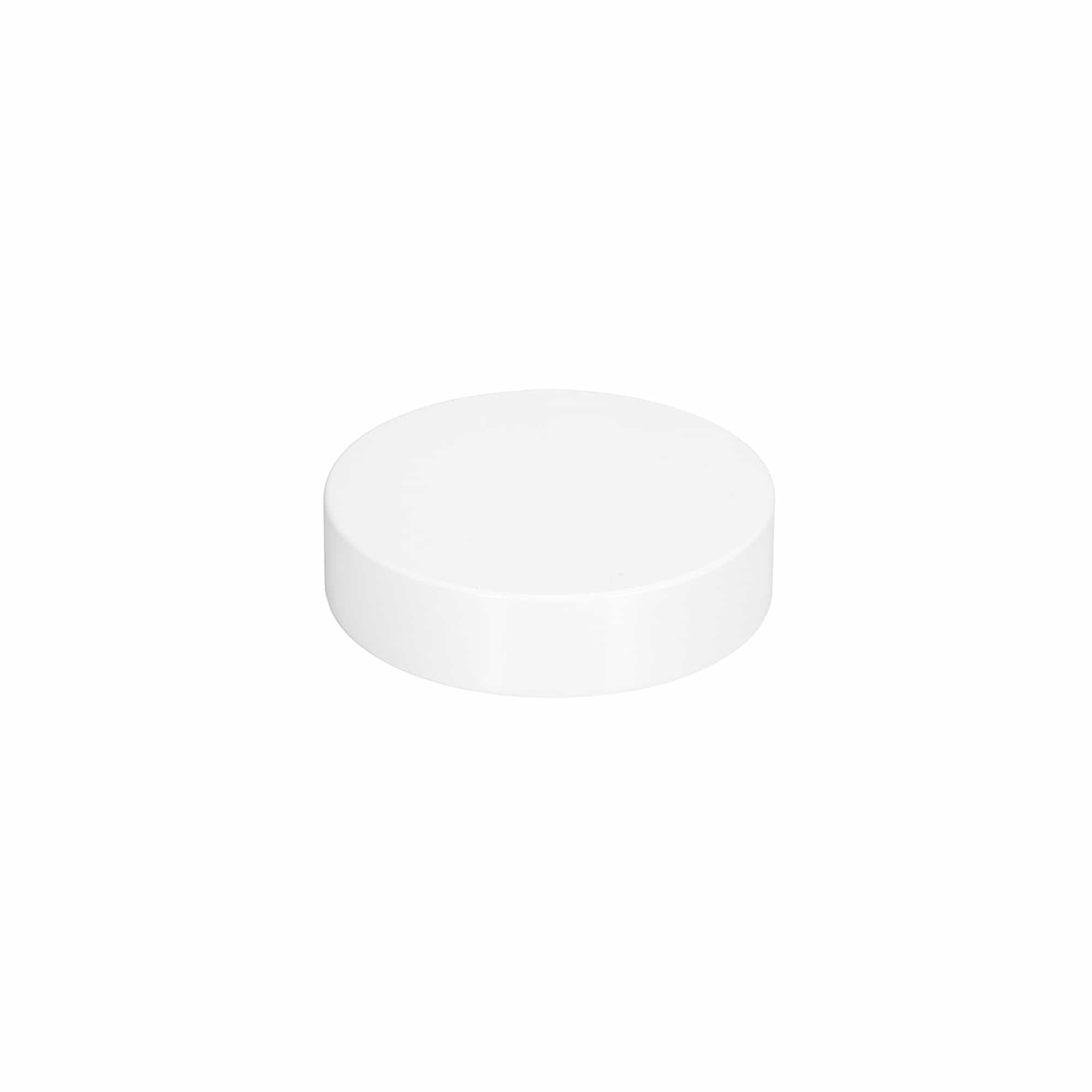 Uzávěr na šroub pro 60 ml „Brown Line“, plast HPM, bílý