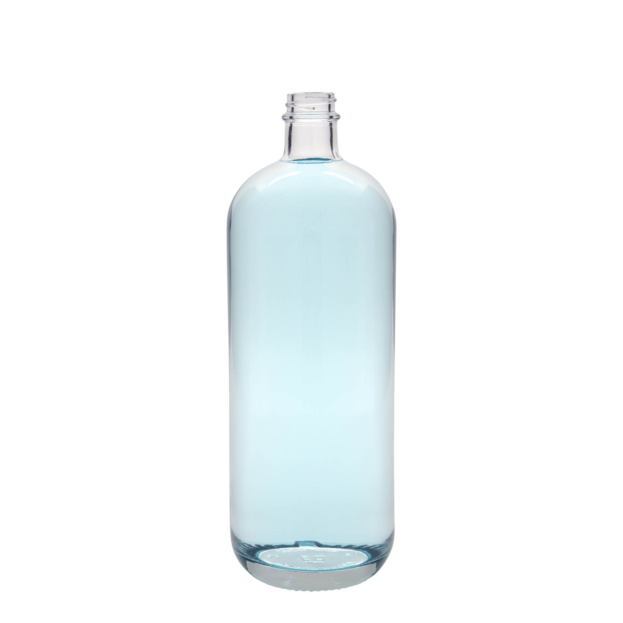 1000 ml skleněná láhev 'Lotto', hrdlo: GPI 28 1000 ml skleněná láhev 'Lotto', hrdlo: GPI 28
