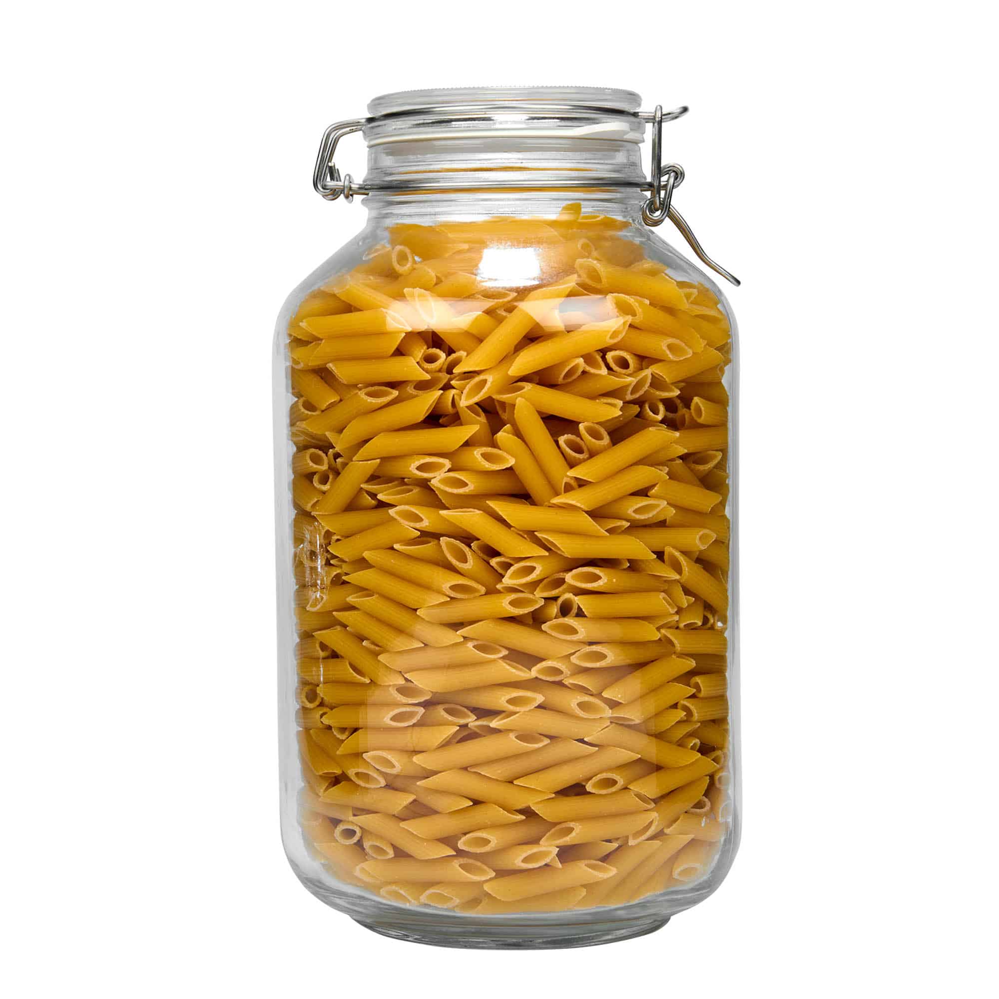 4.000 ml drátěná zavařovací sklenice „Fido“, hrdlo: drátěné zavírání