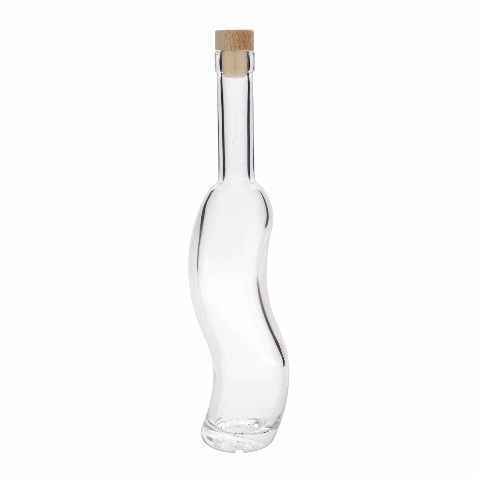 350 ml skleněná láhev 'La-Ola', polokulatá, hrdlo: korek
