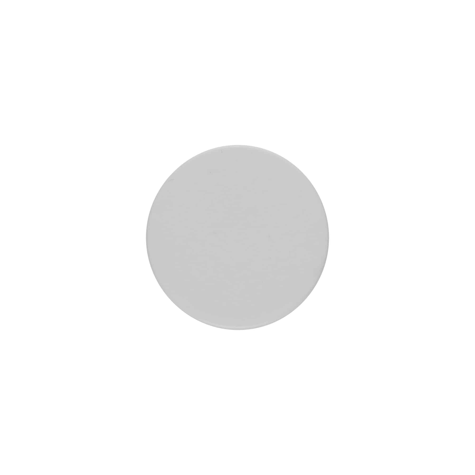 Závitové uzávěry pro 5 ml 'Antonella', plast PP, bílá Závitové uzávěry pro 5 ml 'Antonella', plast PP, bílá