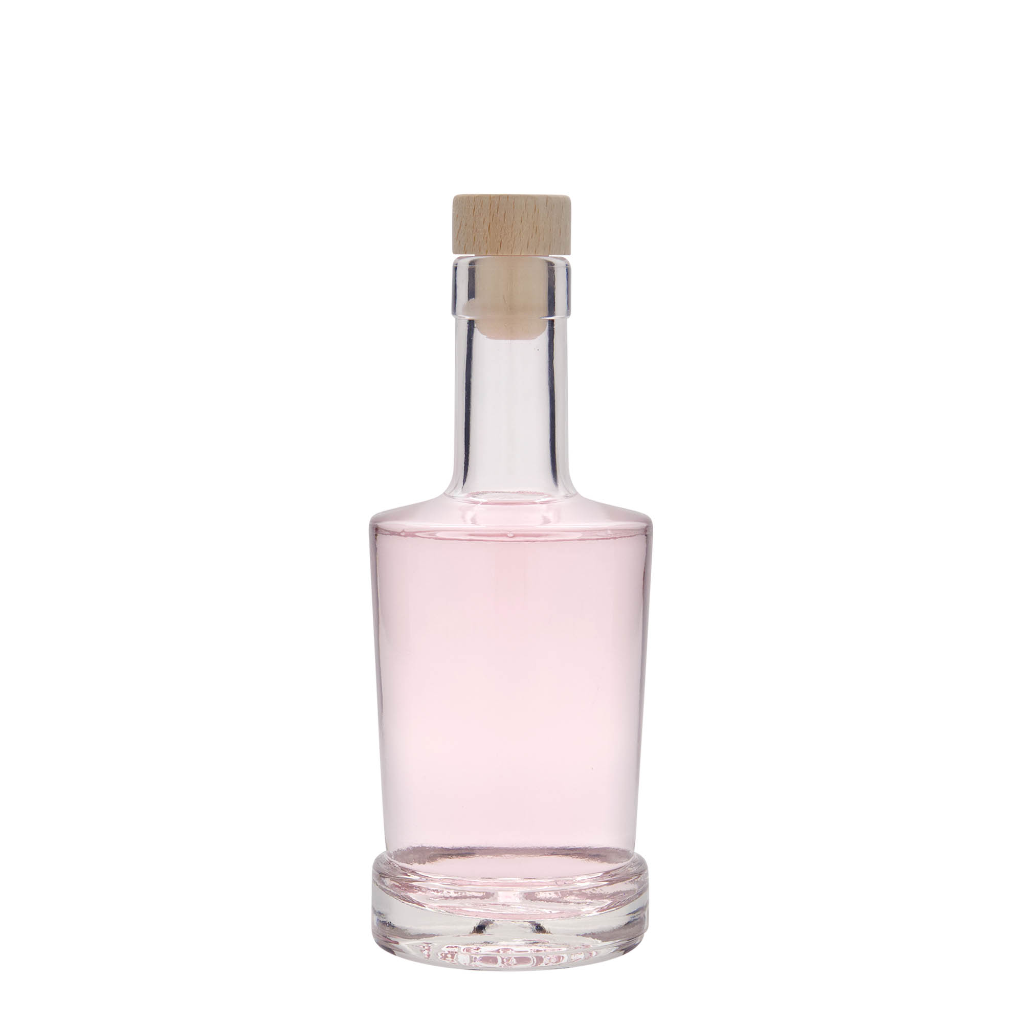 250 ml skleněná láhev 'Deborah', hrdlo: korek