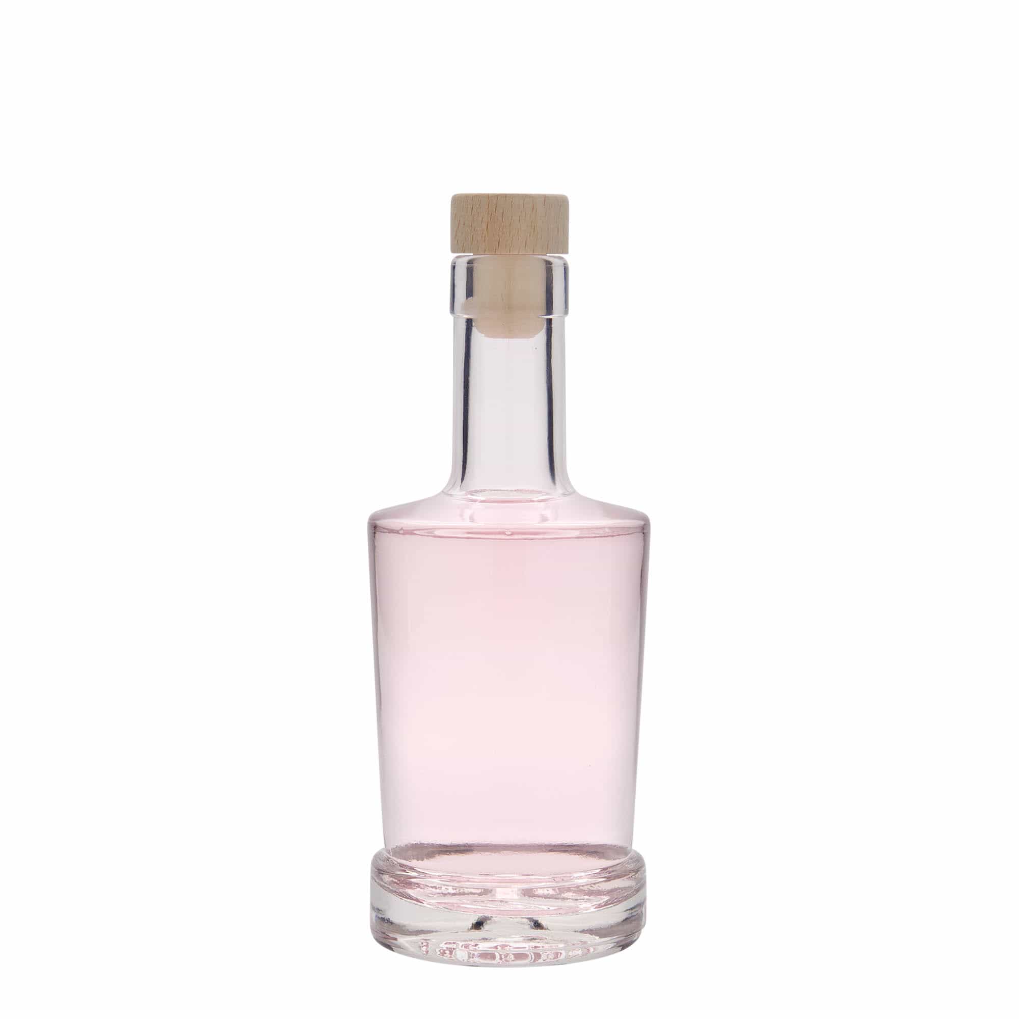250 ml skleněná láhev 'Deborah', hrdlo: korek