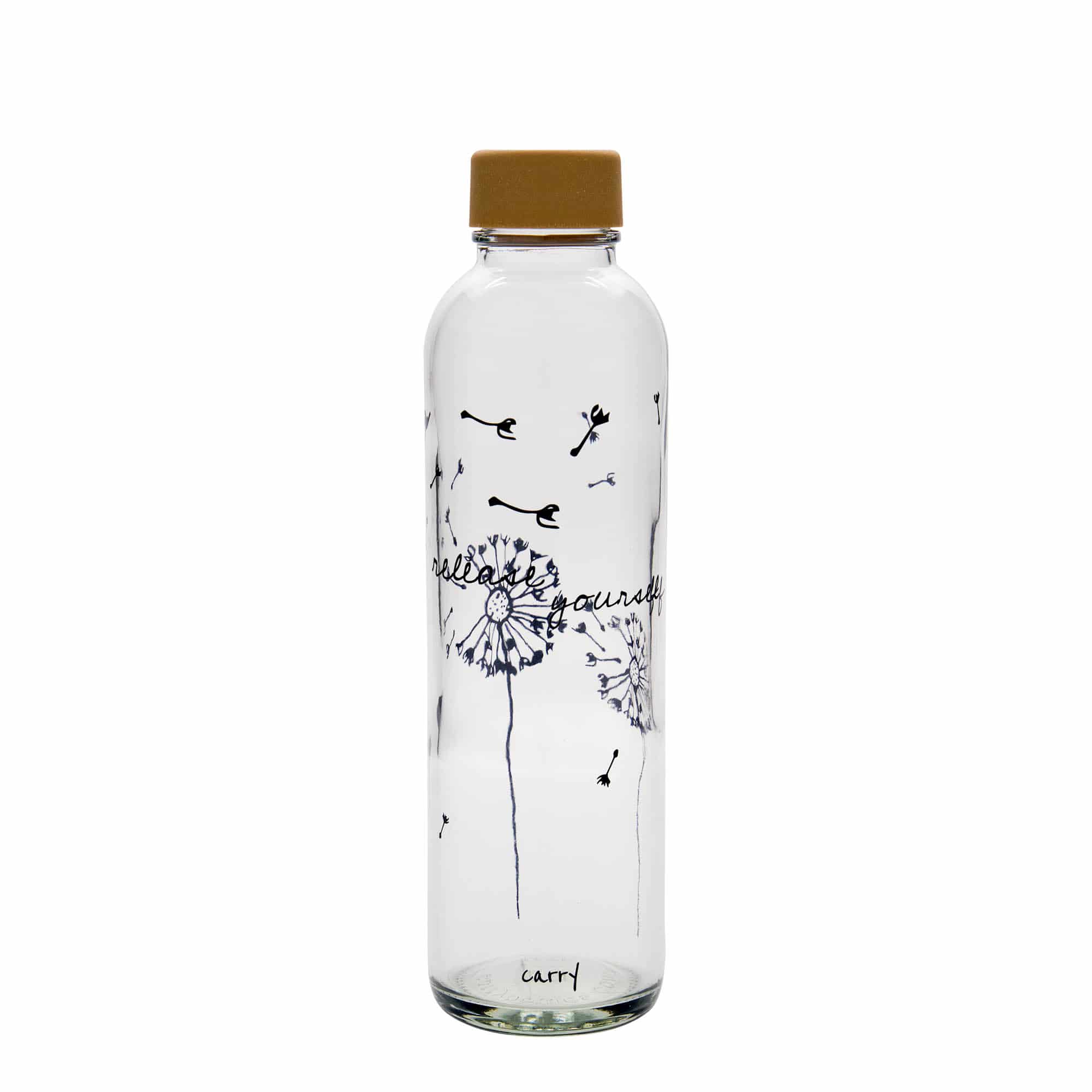 700 ml láhev na pití CARRY Bottle, motiv: Uvolni se, uzávěr: šroubovací