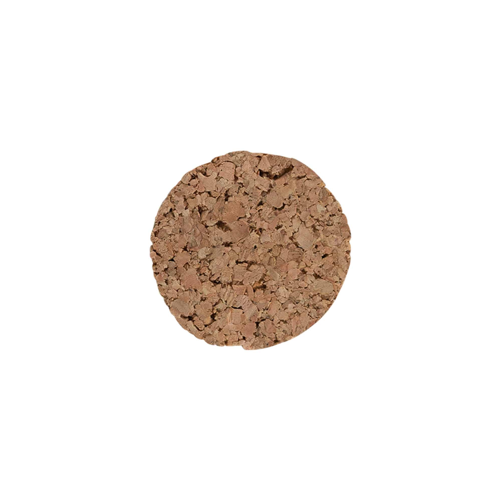 Špičatý korek 25-35 x 27, lisovaný korek, béžový, pro hrdlo: korek