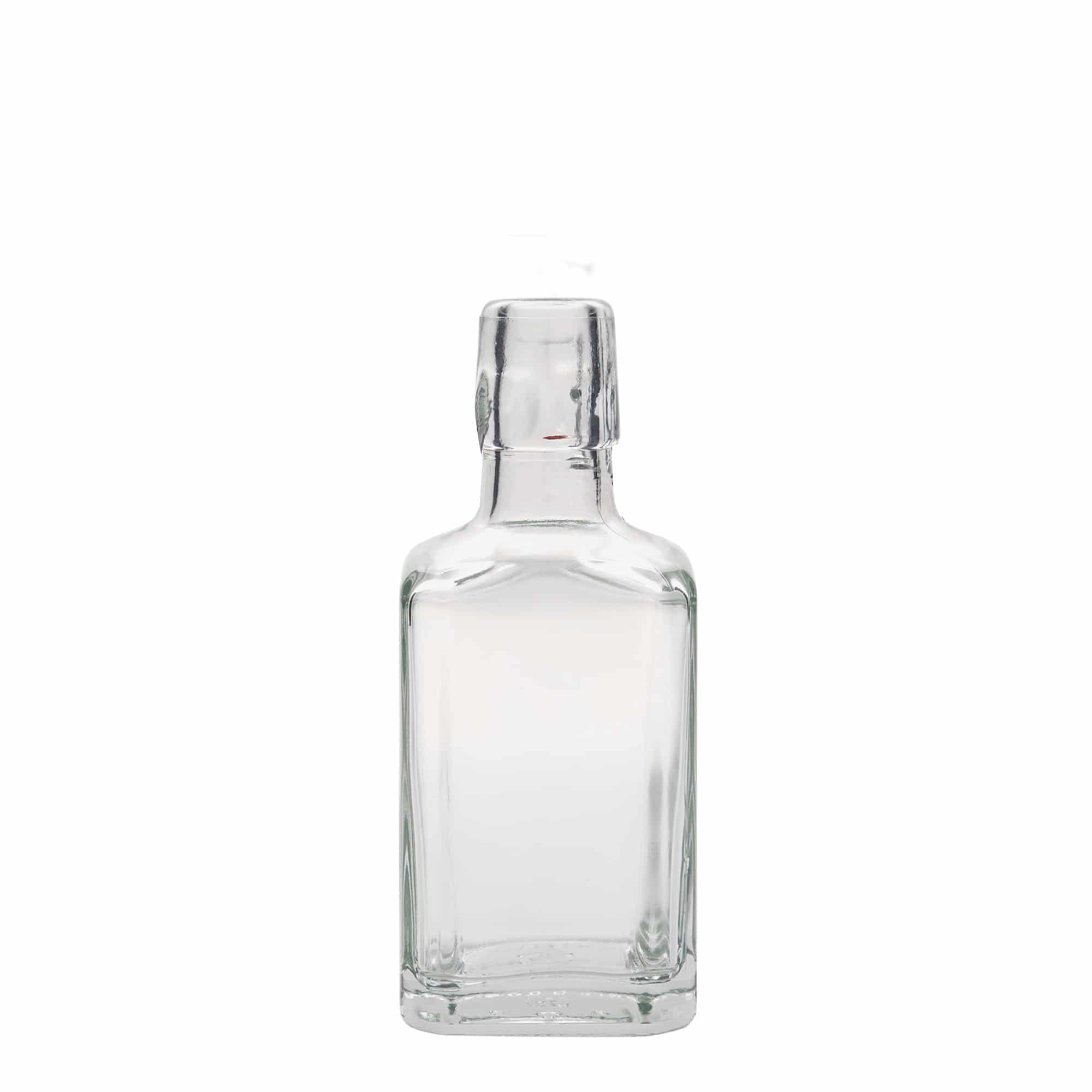 Skleněná lahev 250 ml 'Rialto', čtvercová, uzávěr: třmenový uzávěr Skleněná lahev 250 ml 'Rialto', čtvercová, uzávěr: třmenový uzávěr