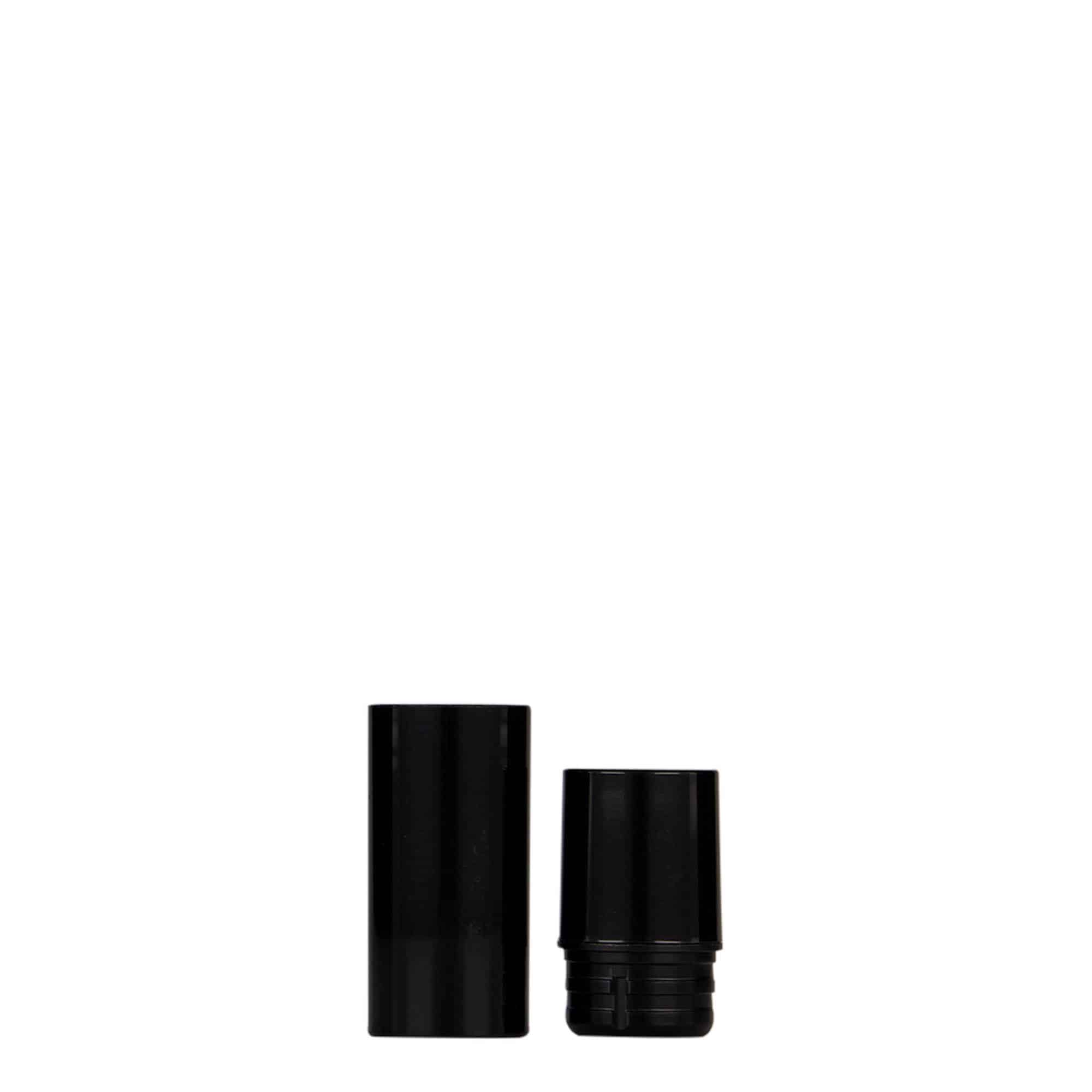 Bezvzduchový dávkovač 5 ml 'Nano', plast PP, černý