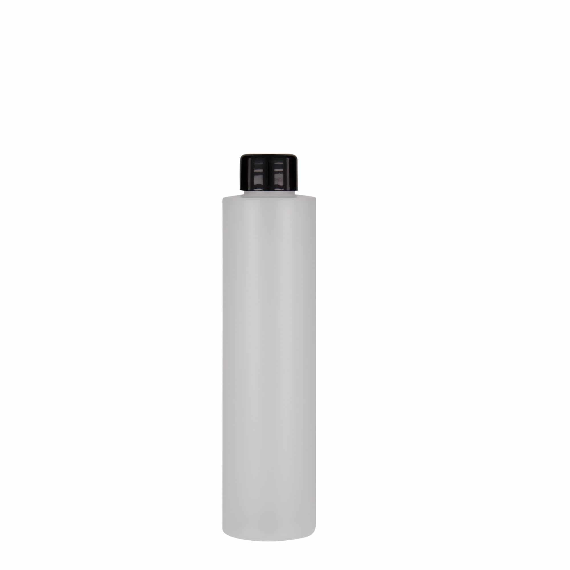 200 ml plastová lahvička „Pipe“, HDPE, přírodní, hrdlo: 24/410