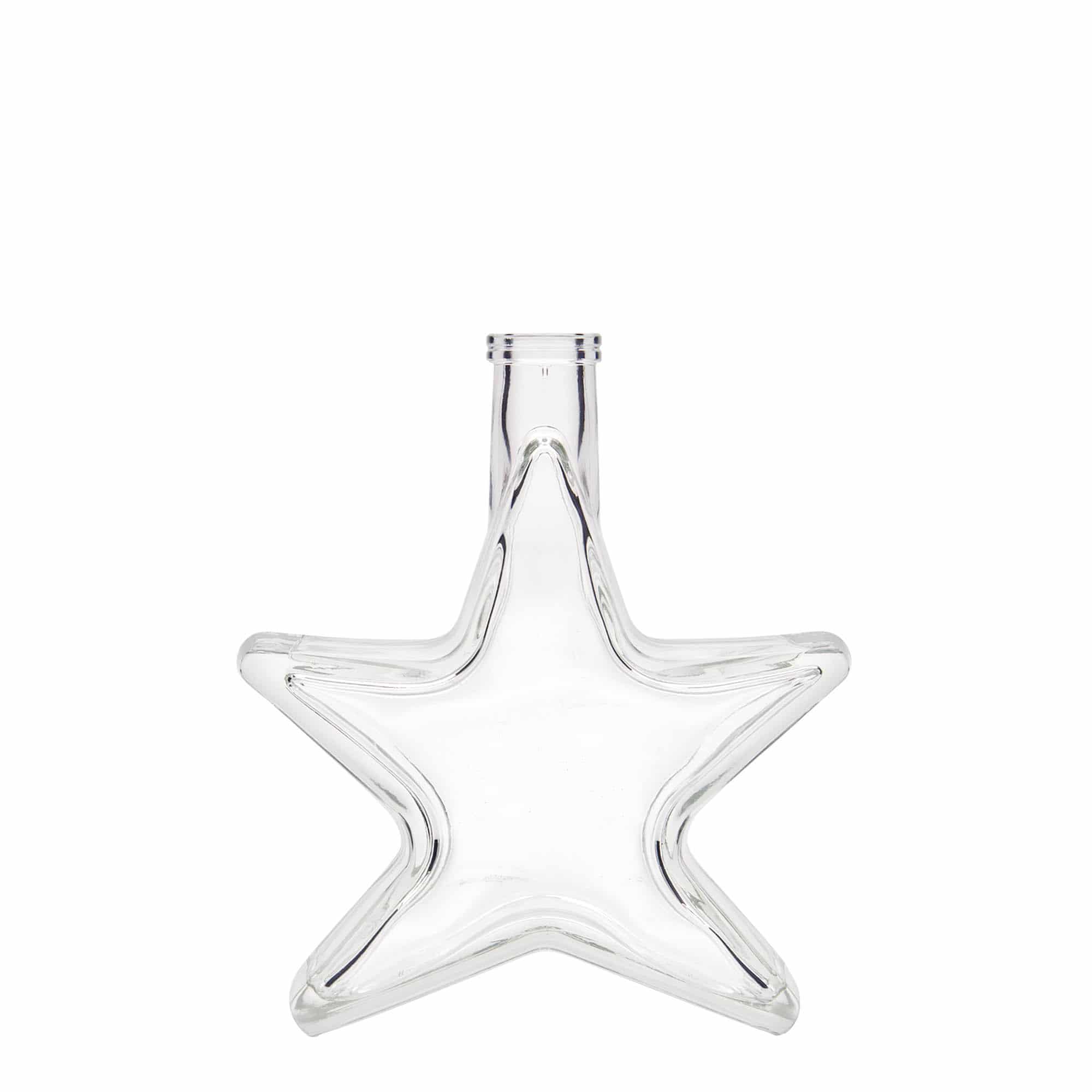 200 ml skleněná láhev 'Hvězda', hrdlo: korek