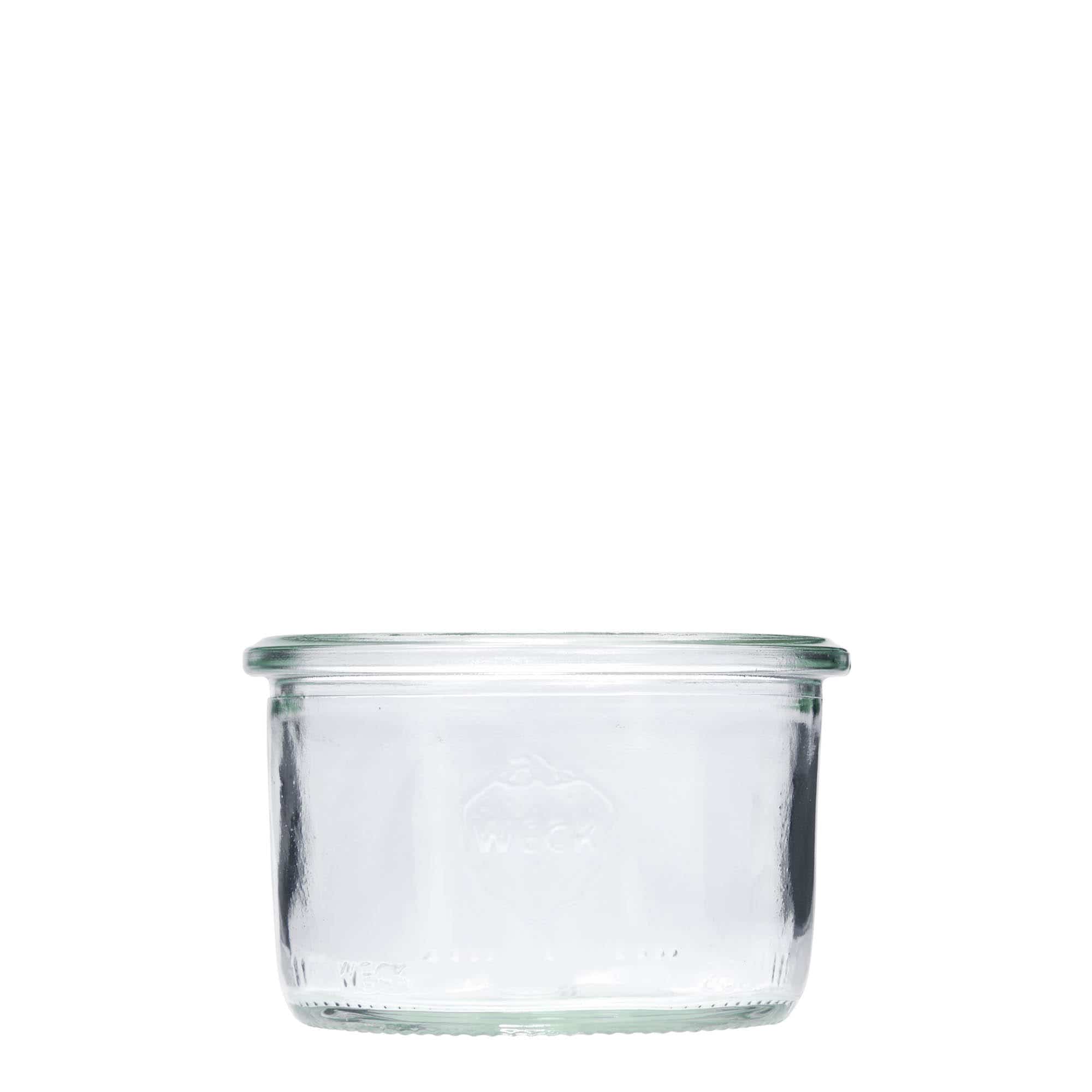 Konzervárenské sklenice WECK 200 ml, uzávěr: kulatý okraj
