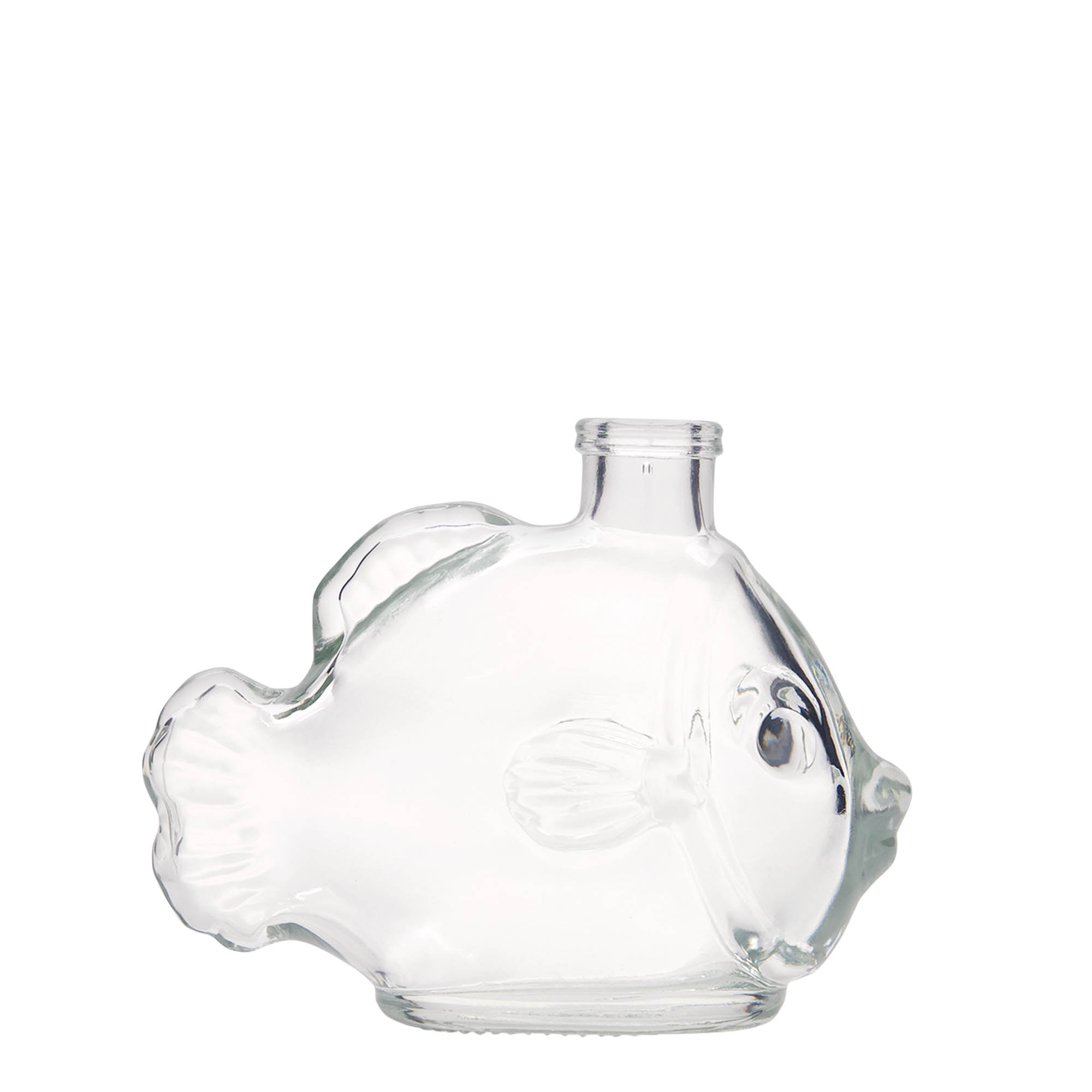 200 ml skleněná láhev 'Ryba', hrdlo: korek 200 ml skleněná láhev 'Ryba', hrdlo: korek