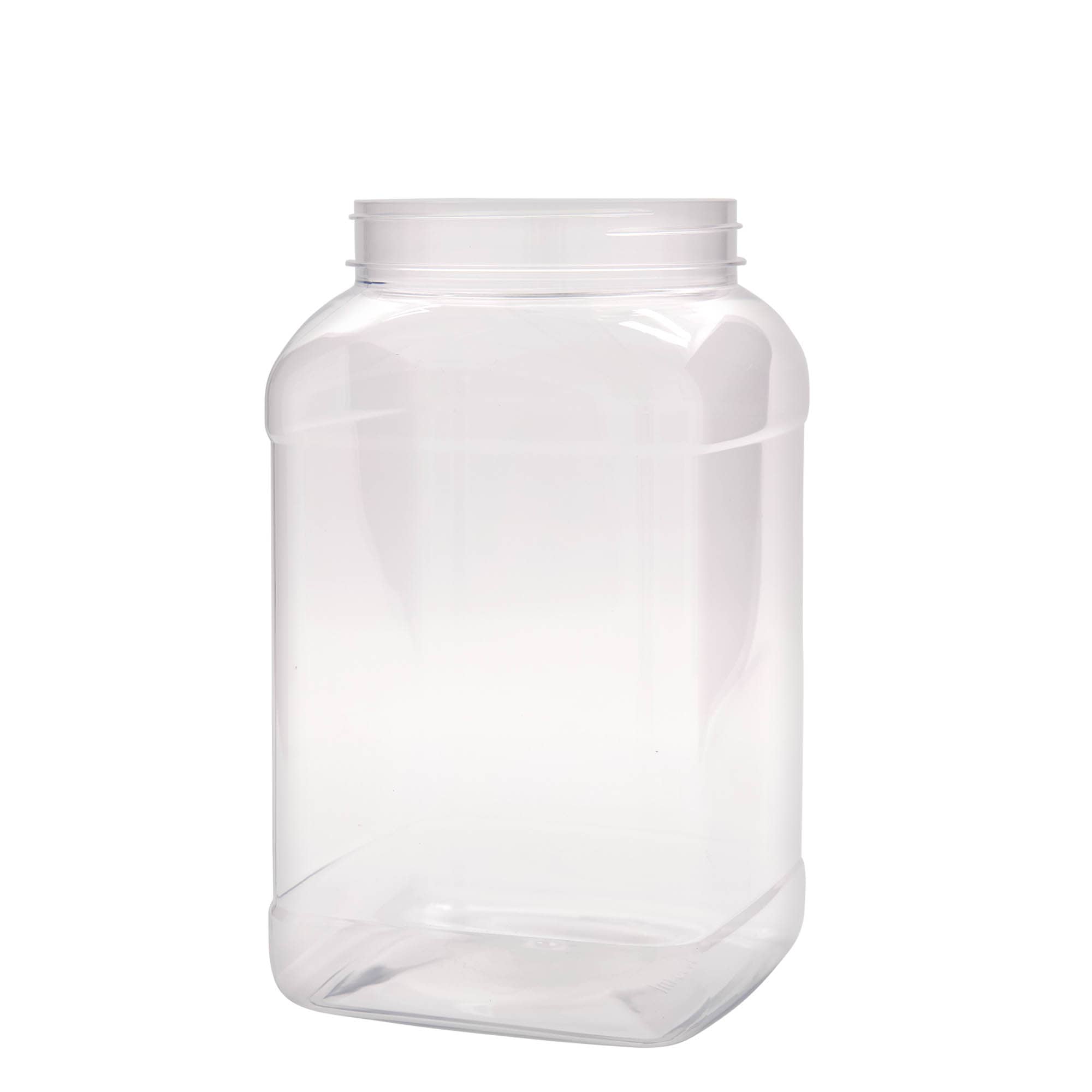 3.000 ml PET dóza 'Dana', čtvercová, plast, hrdlo: 110/400 3.000 ml PET dóza 'Dana', čtvercová, plast, hrdlo: 110/400