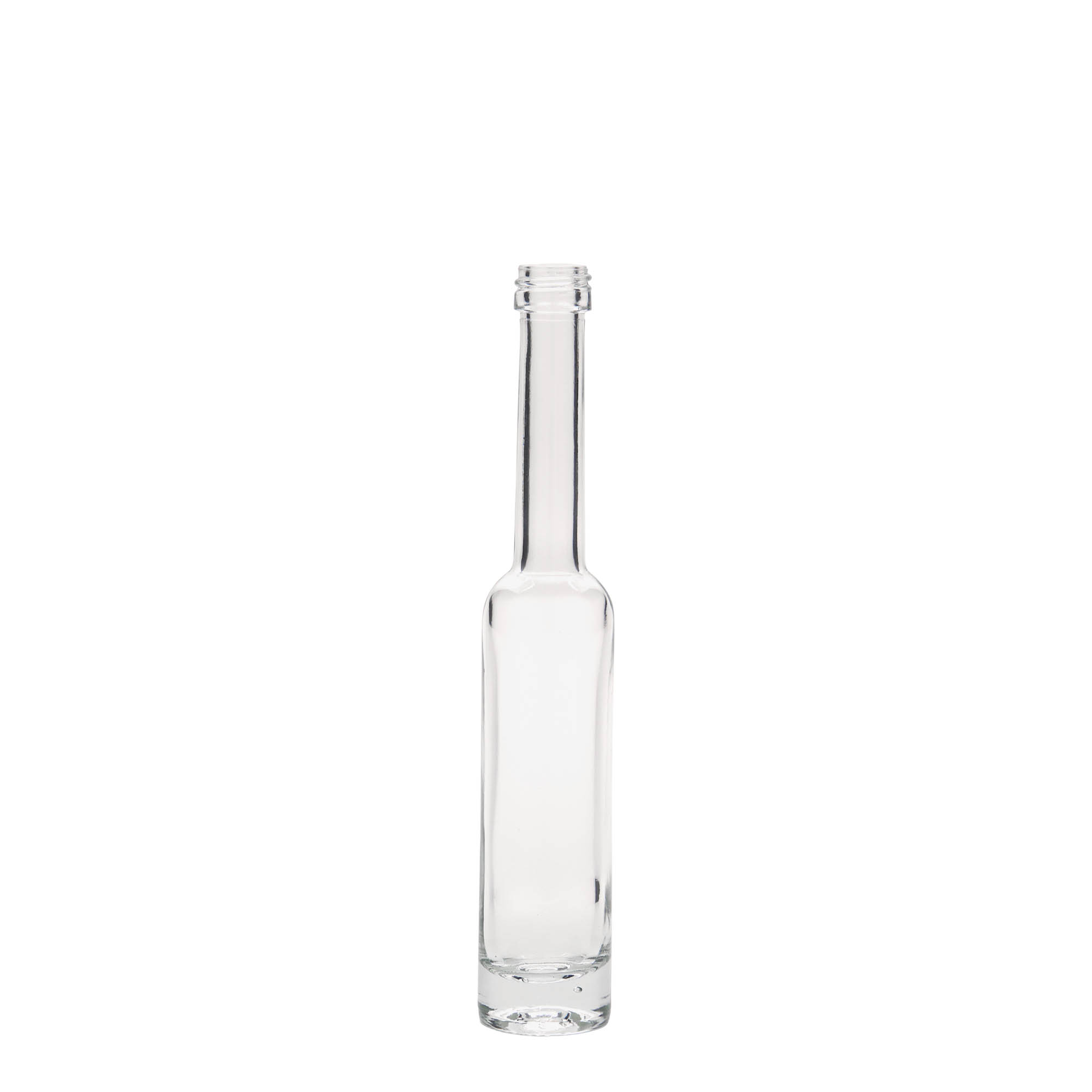 40 ml skleněná lahvička 'Platina', hrdlo: PP 18 40 ml skleněná lahvička 'Platina', hrdlo: PP 18