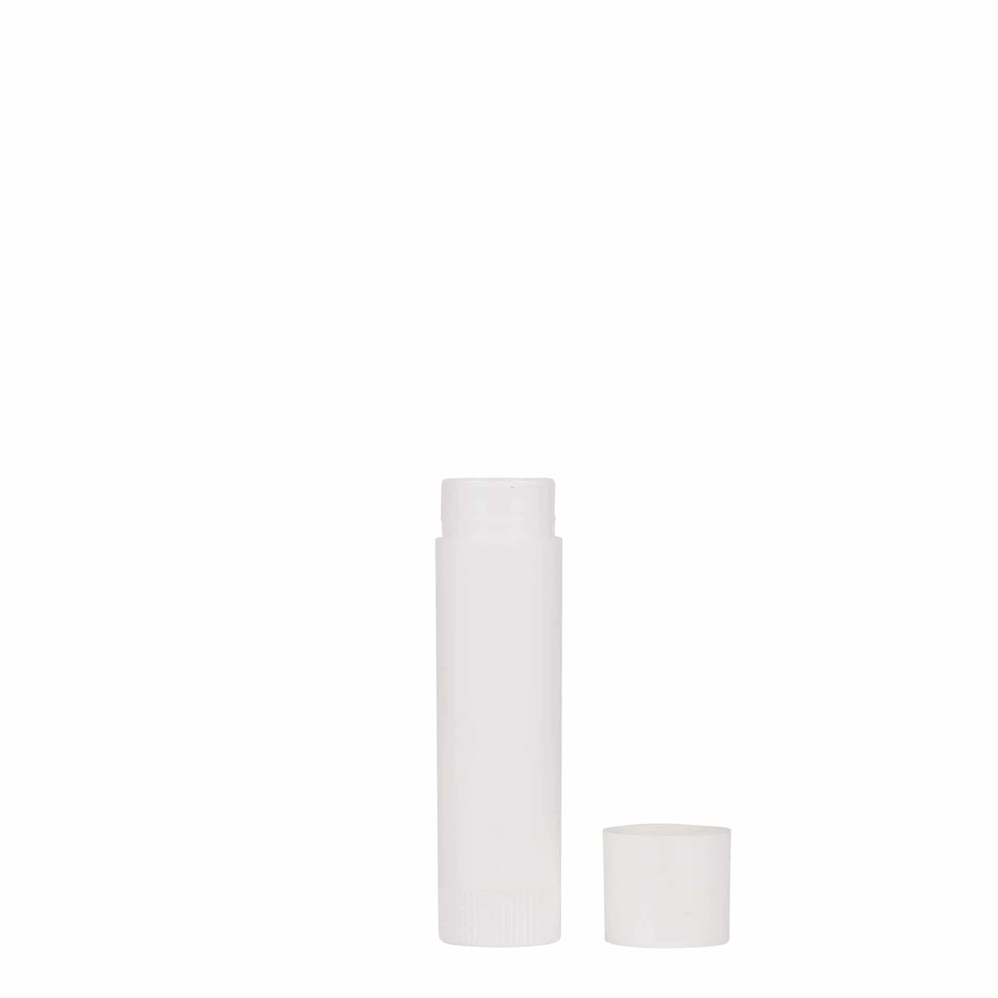 6 ml obal na rtěnku, plast PP, bílý