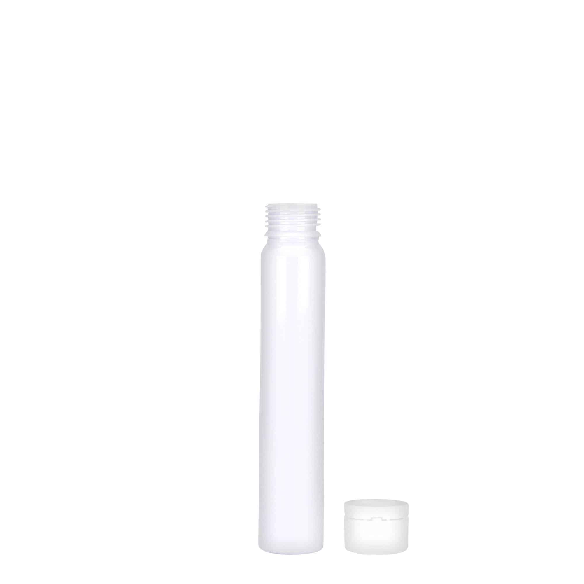 25 ml PET-trubička, plast, bílá, hrdlo: šroubovací uzávěr