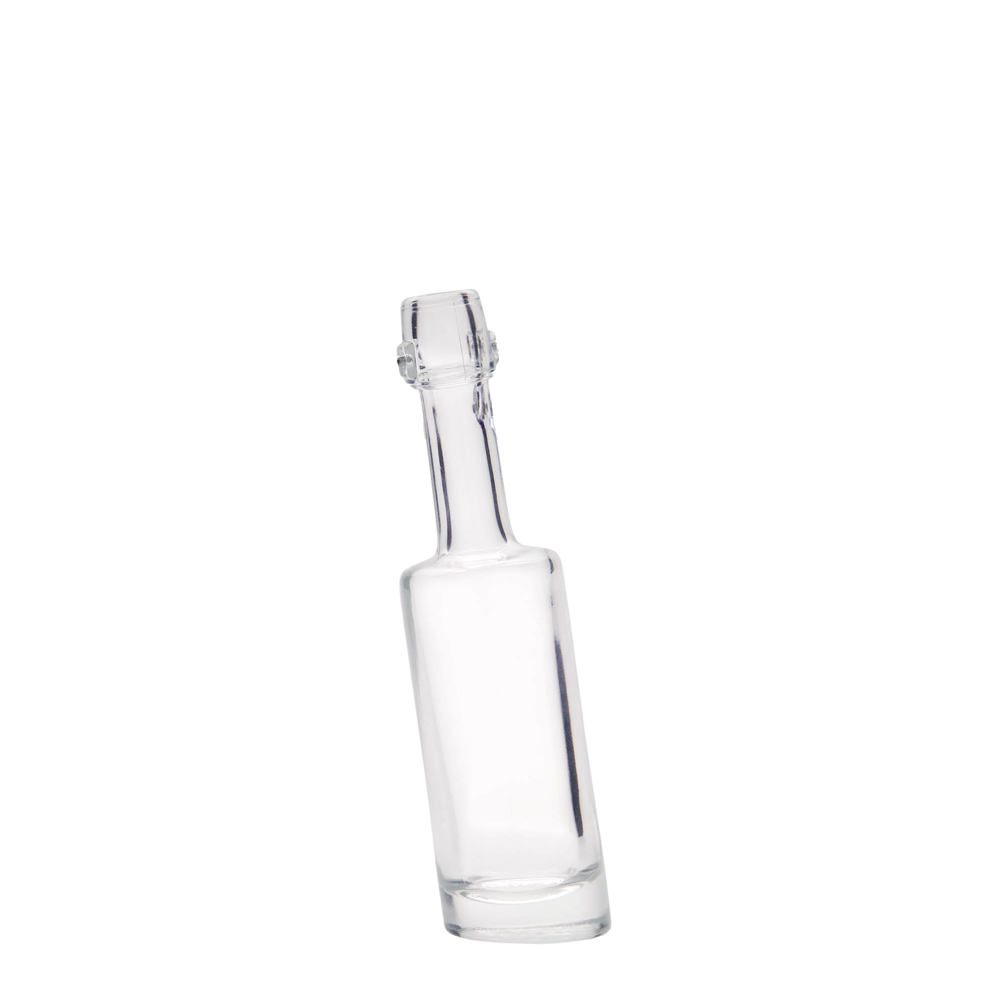 40 ml skleněná lahvička 'Bounty', hrdlo: uzávěr s pákou 40 ml skleněná lahvička 'Bounty', hrdlo: uzávěr s pákou