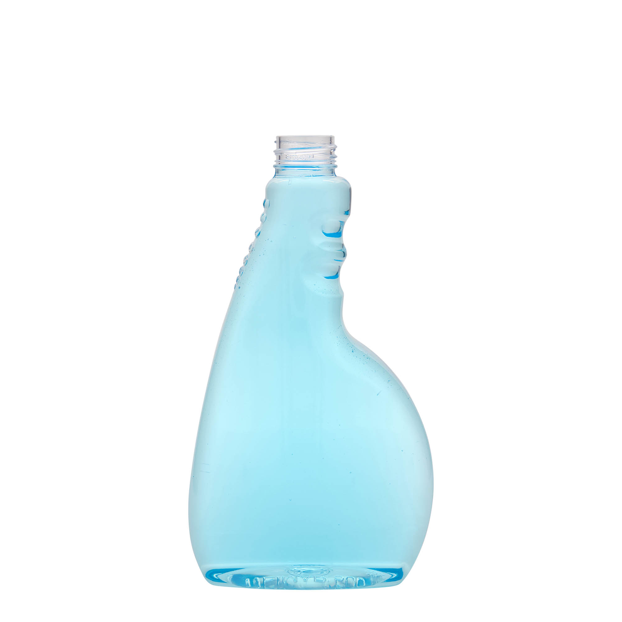 500 ml PET-sprchová láhev „Piccobello“, obdélníková, plast, hrdlo: šroubovací uzávěr