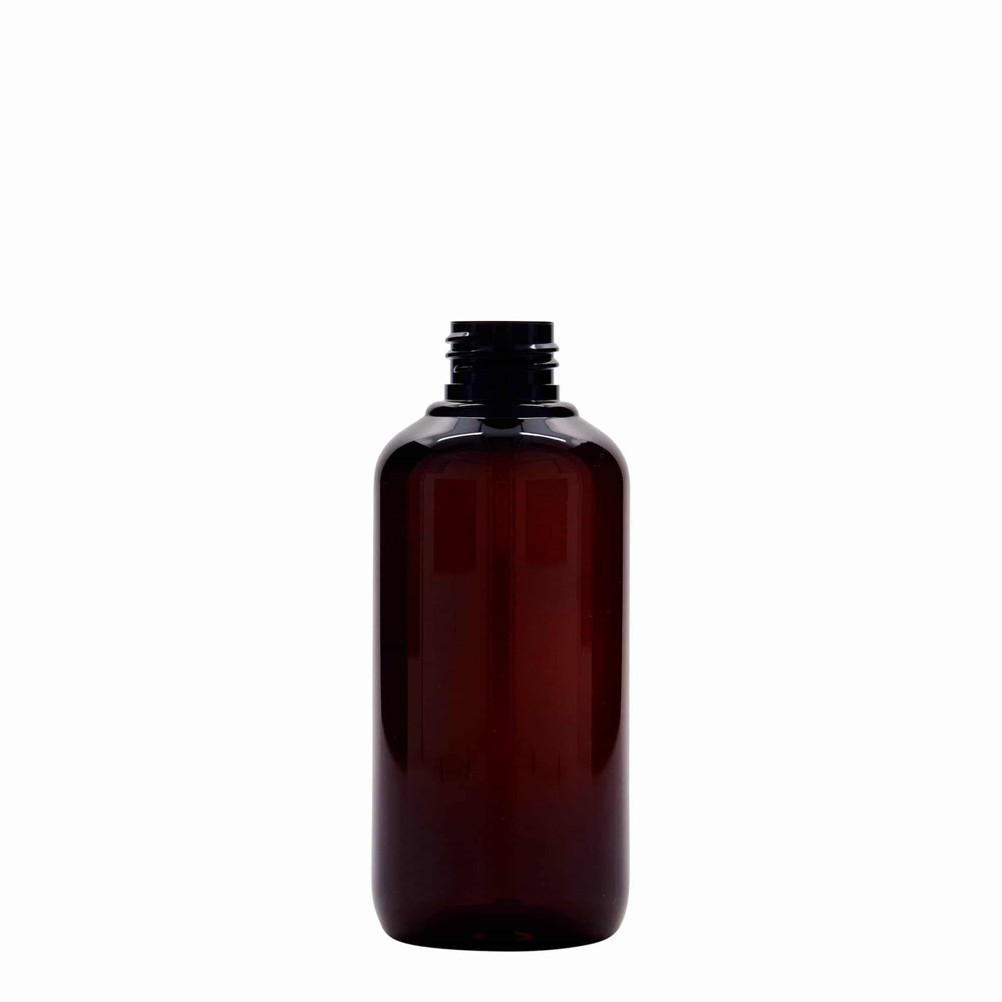 Recyklovaná plastová lahev 200 ml 'Victor's Best', PCR, hnědá, ústí: GPI 24/410 Recyklovaná plastová lahev 200 ml 'Victor's Best', PCR, hnědá, ústí: GPI 24/410